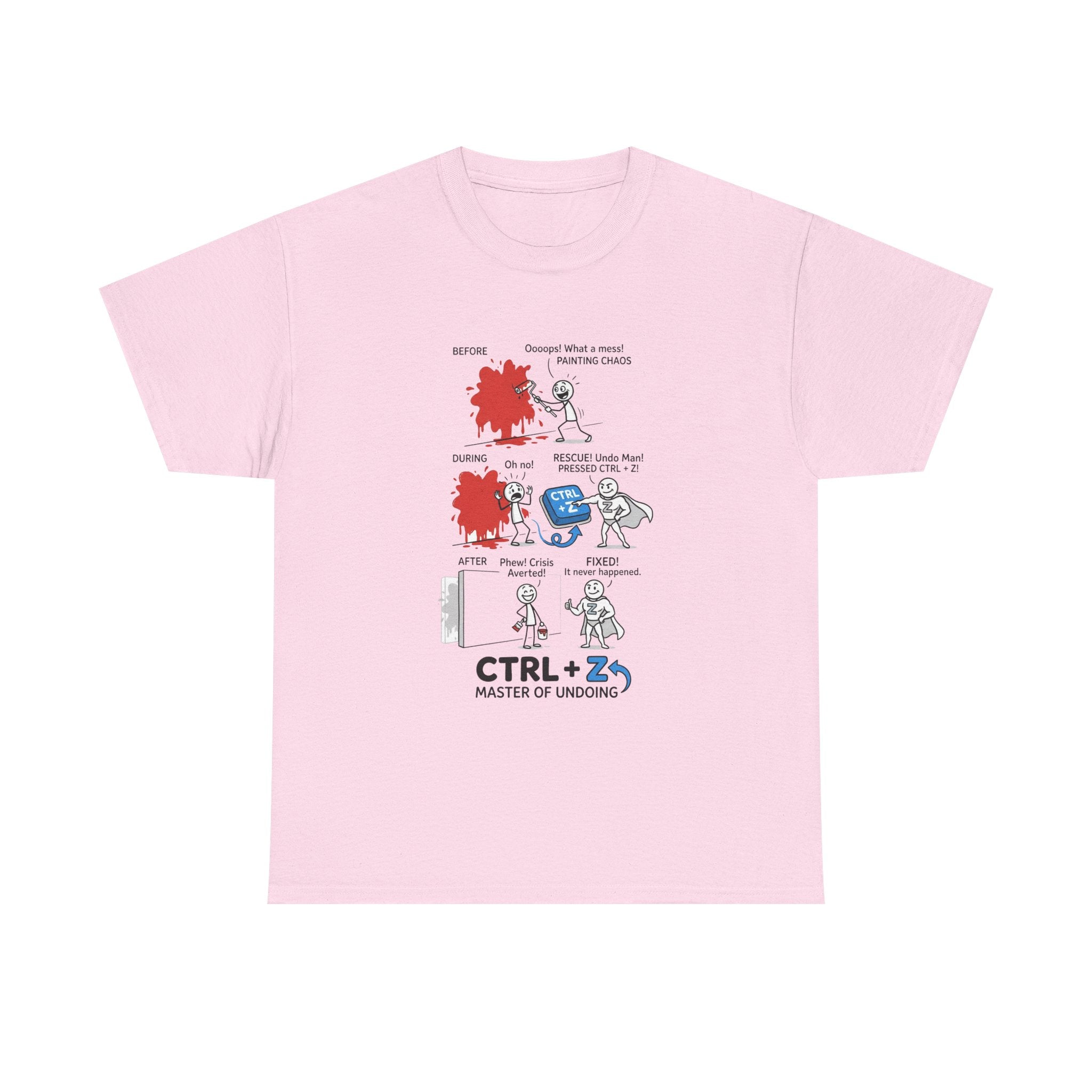 CTRL + Z Master of Undoing T-Shirt