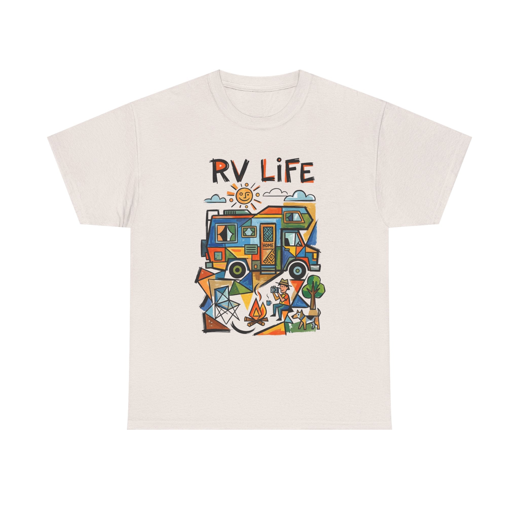 RV Life T-Shirt — Retro Camper Roadtrip Tee for RV Travelers & Campers