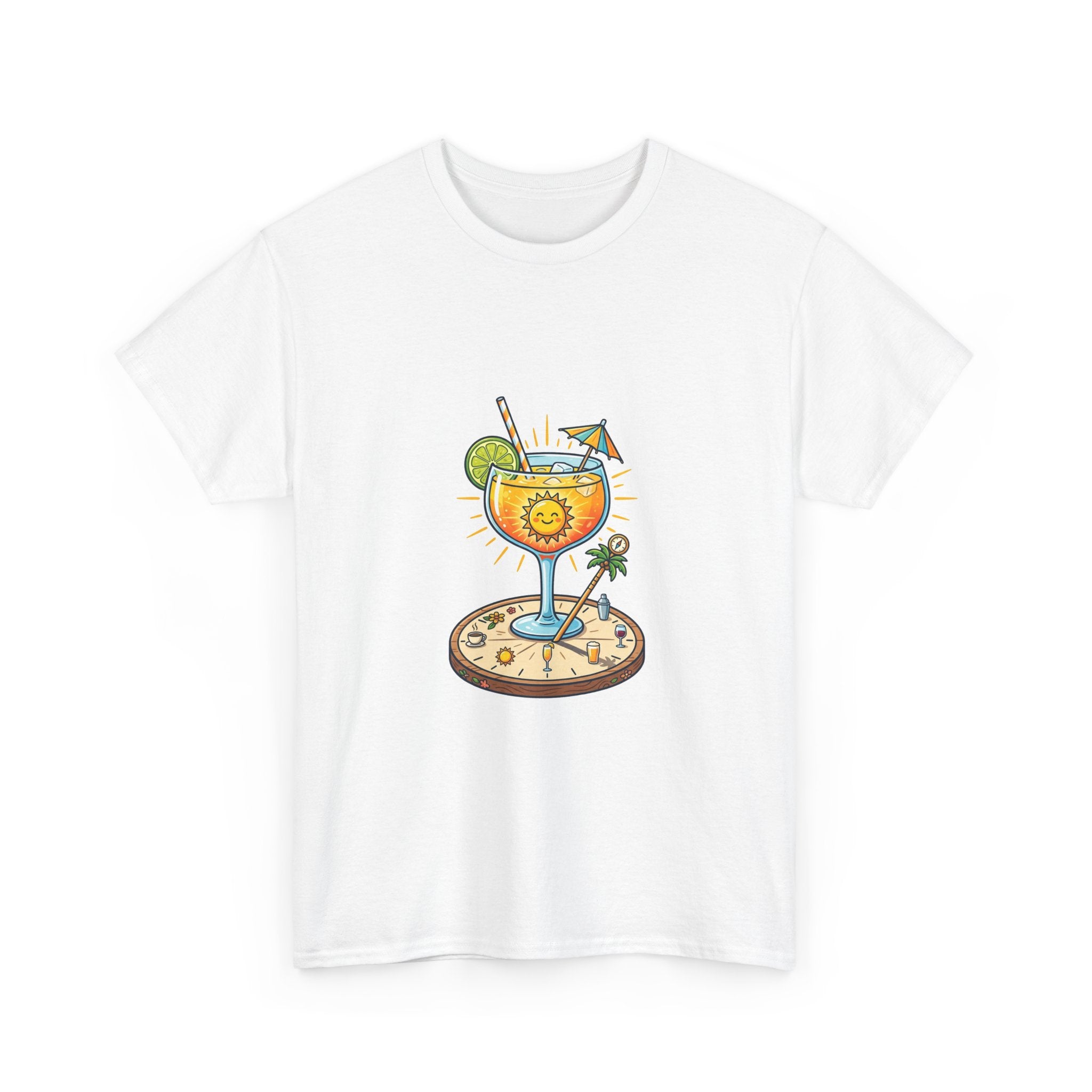 T-Shirt — Tropical Cocktail Beach Graphic Tee