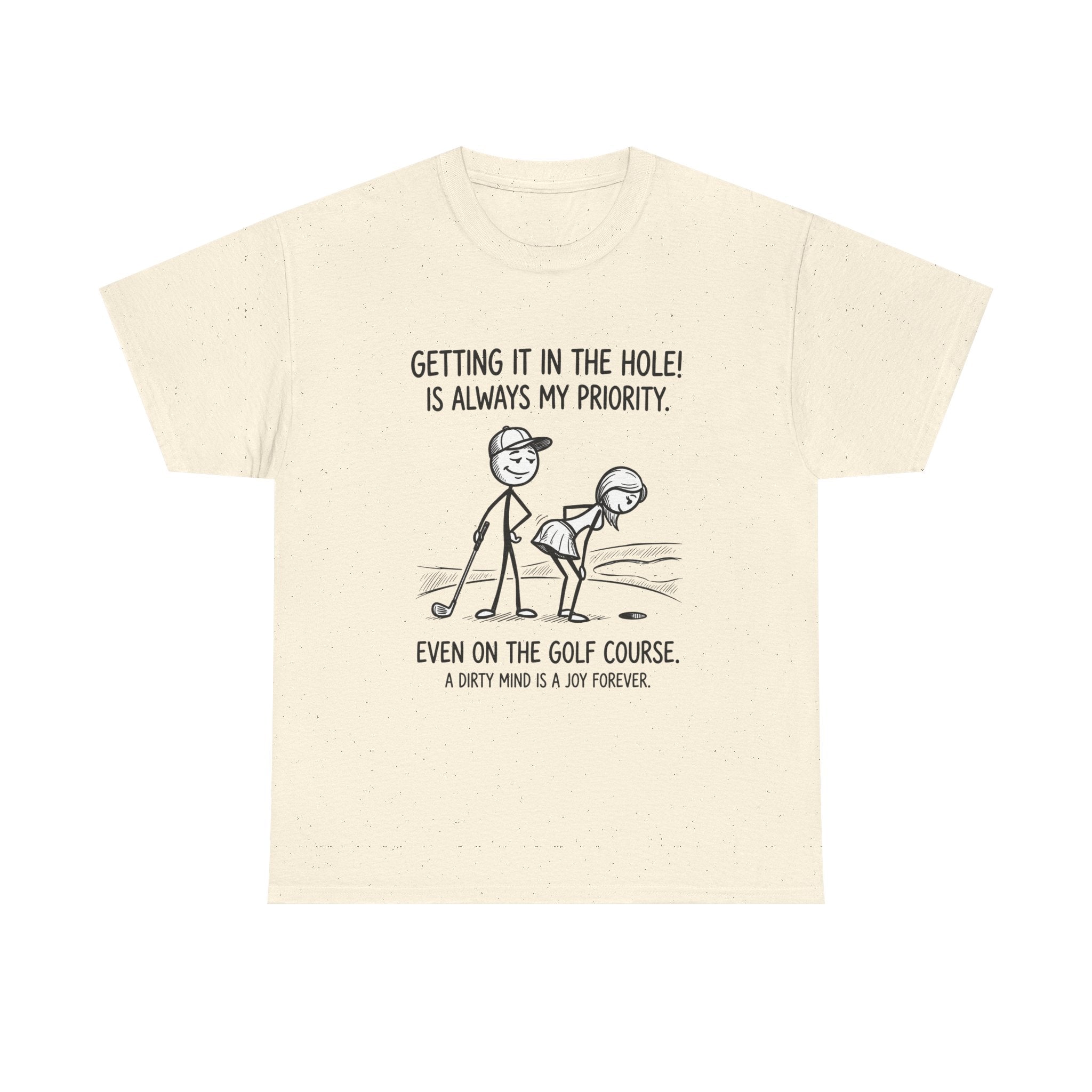 Golf T‑Shirt - "Getting It in the Hole!" Funny Golf Humor Tee
