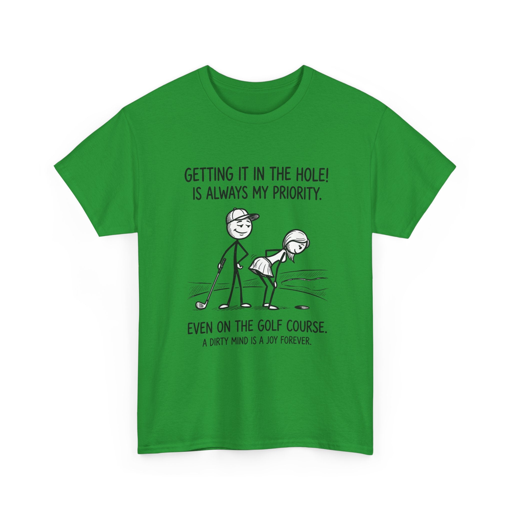 Golf T‑Shirt - "Getting It in the Hole!" Funny Golf Humor Tee