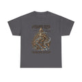 Steampunk Snowboard Pyramid Adventure T-Shirt — Fantasy Explorer Graphic Tee