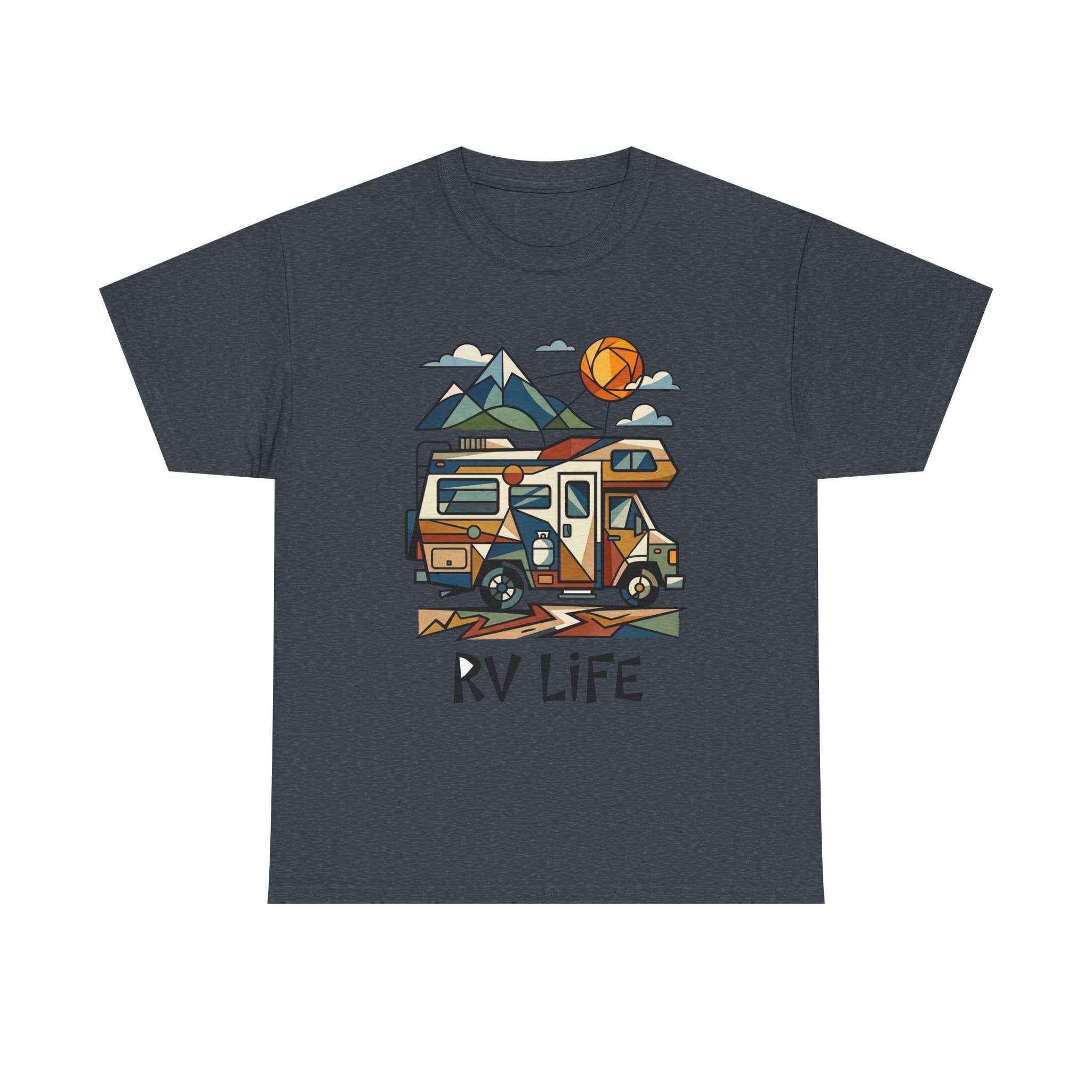 RV Life T‑Shirt — Vintage Camper Graphic Tee for RVers & Road Trip Lovers