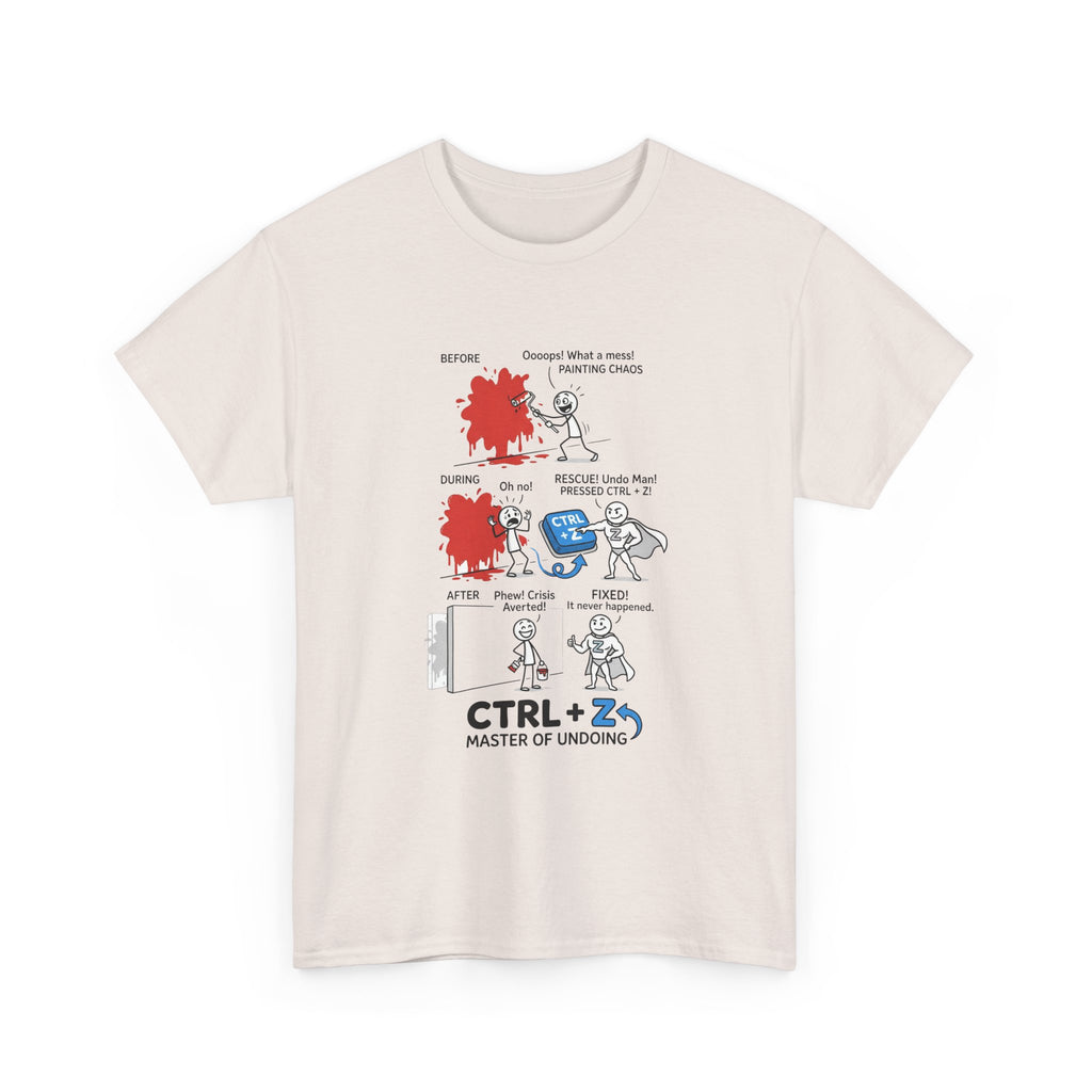 CTRL + Z Master of Undoing T-Shirt