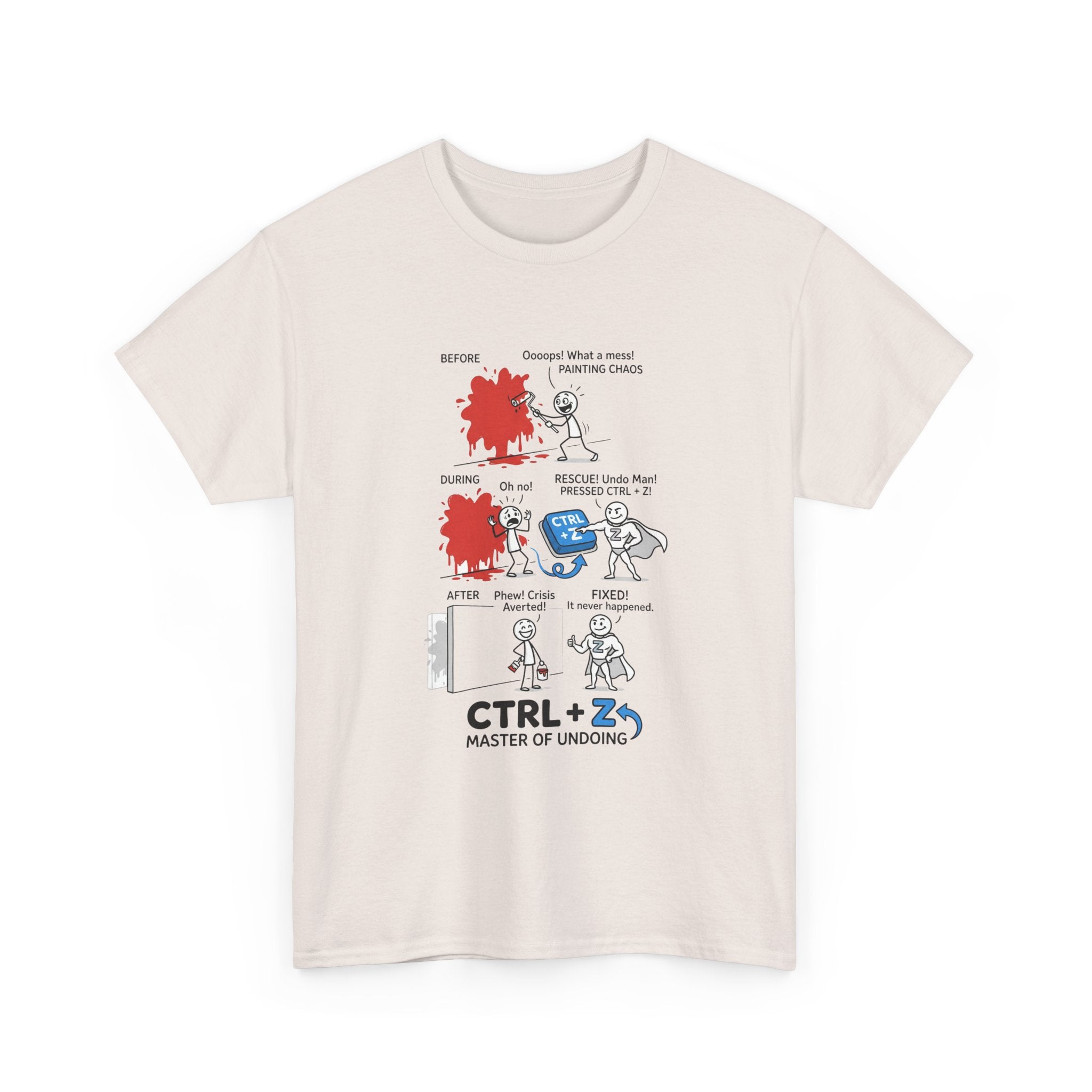 CTRL + Z Master of Undoing T-Shirt