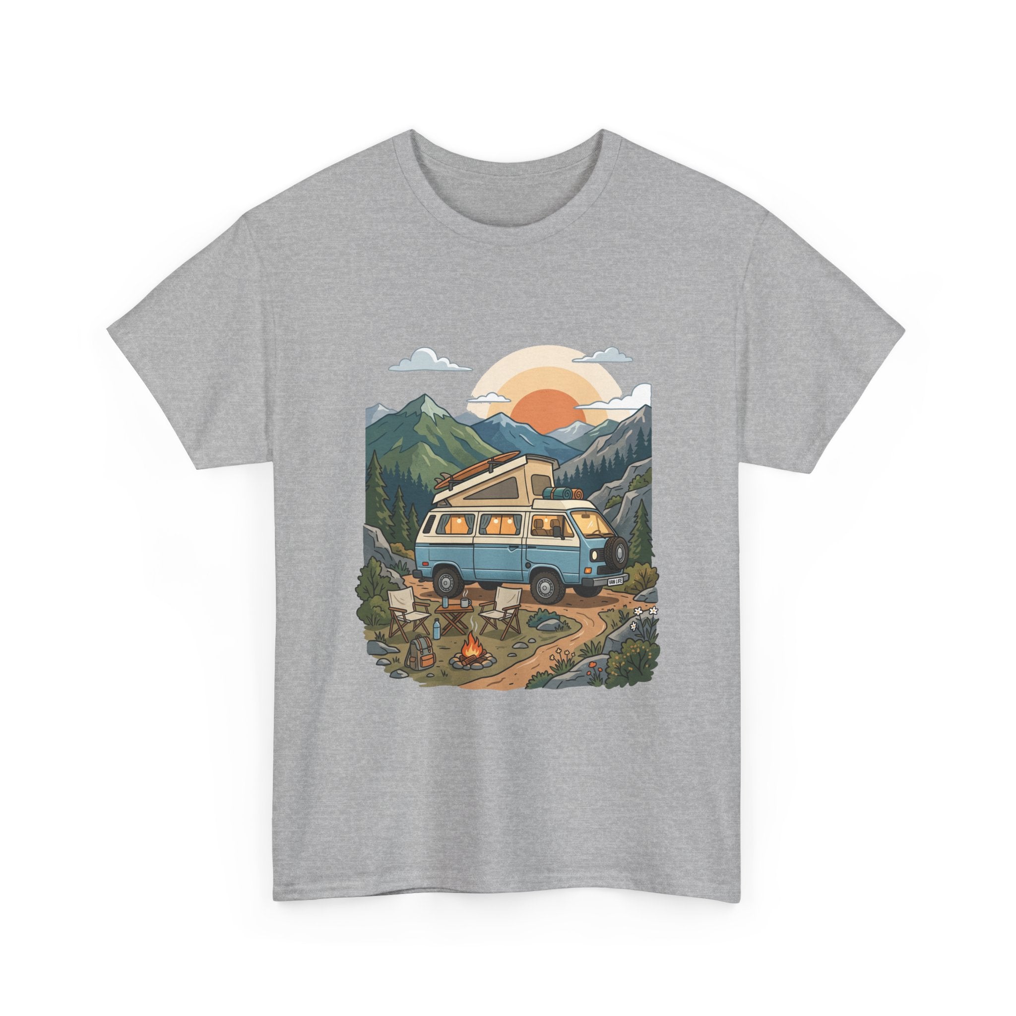 Adventure Van Tee – Retro Camper Roadtrip T-Shirt