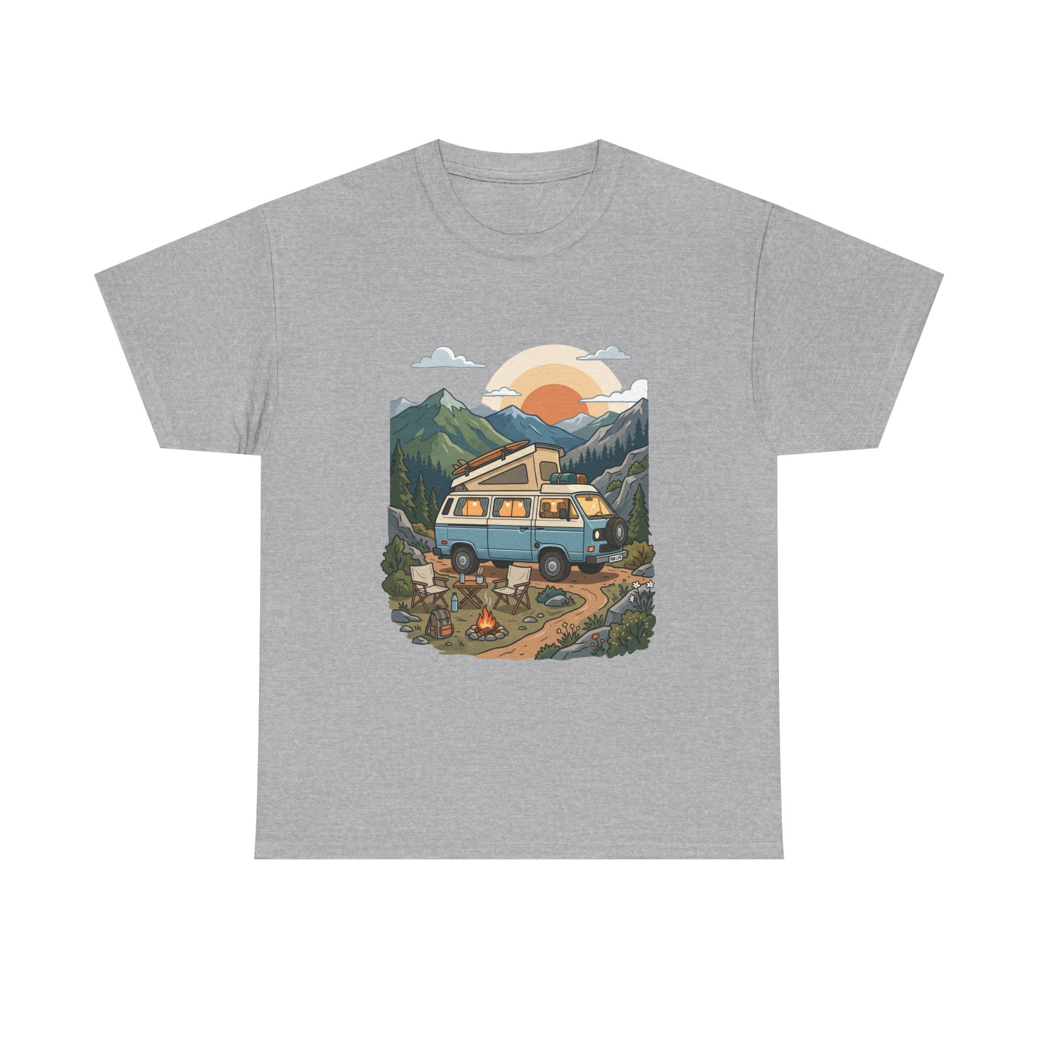 Adventure Van Tee – Retro Camper Roadtrip T-Shirt