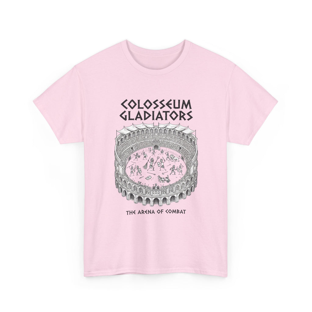 Colosseum Gladiators Tee — Ancient Roman Arena Graphic T-Shirt