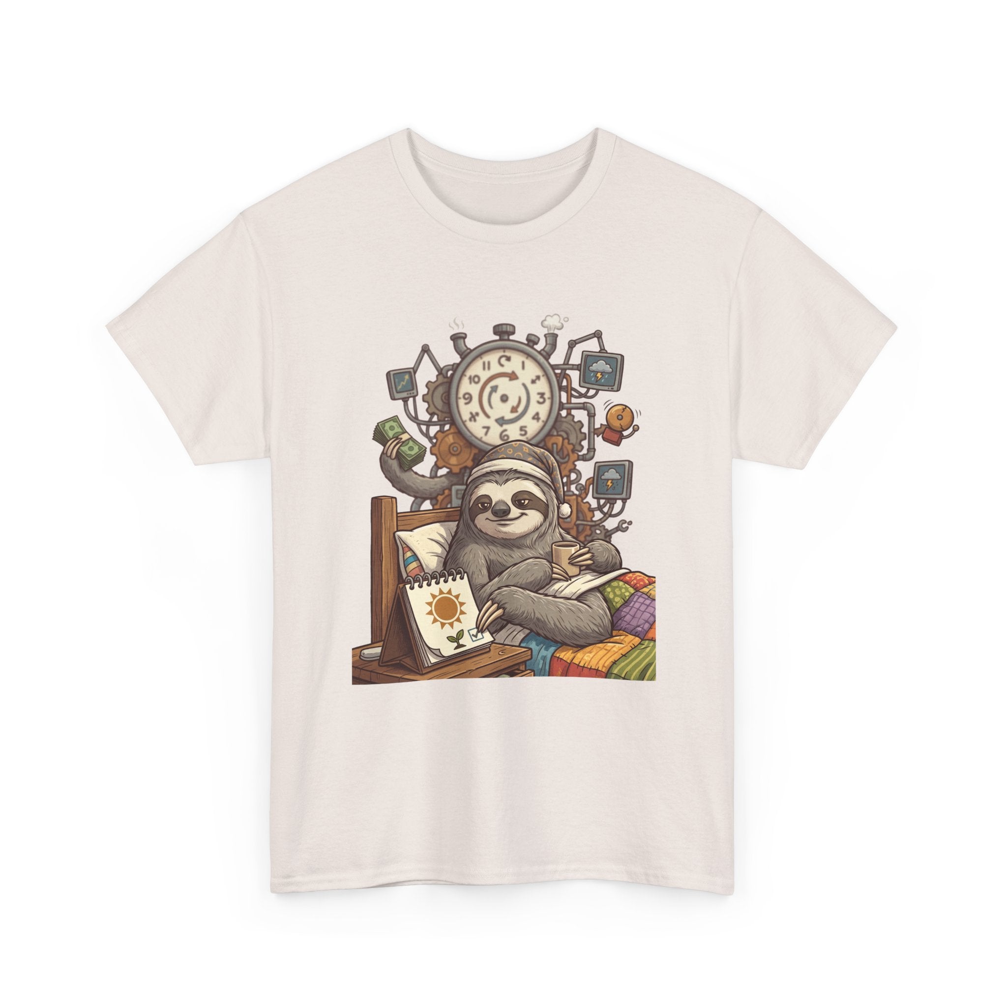 Sloth Cozy Vibes T‑Shirt