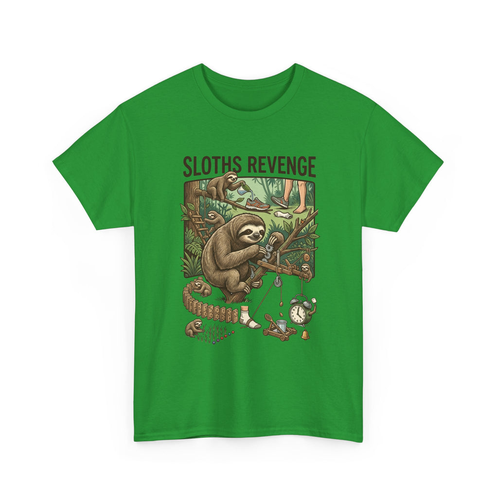 Sloths Revenge T-Shirt — Funny Retro Sloth Graphic Tee