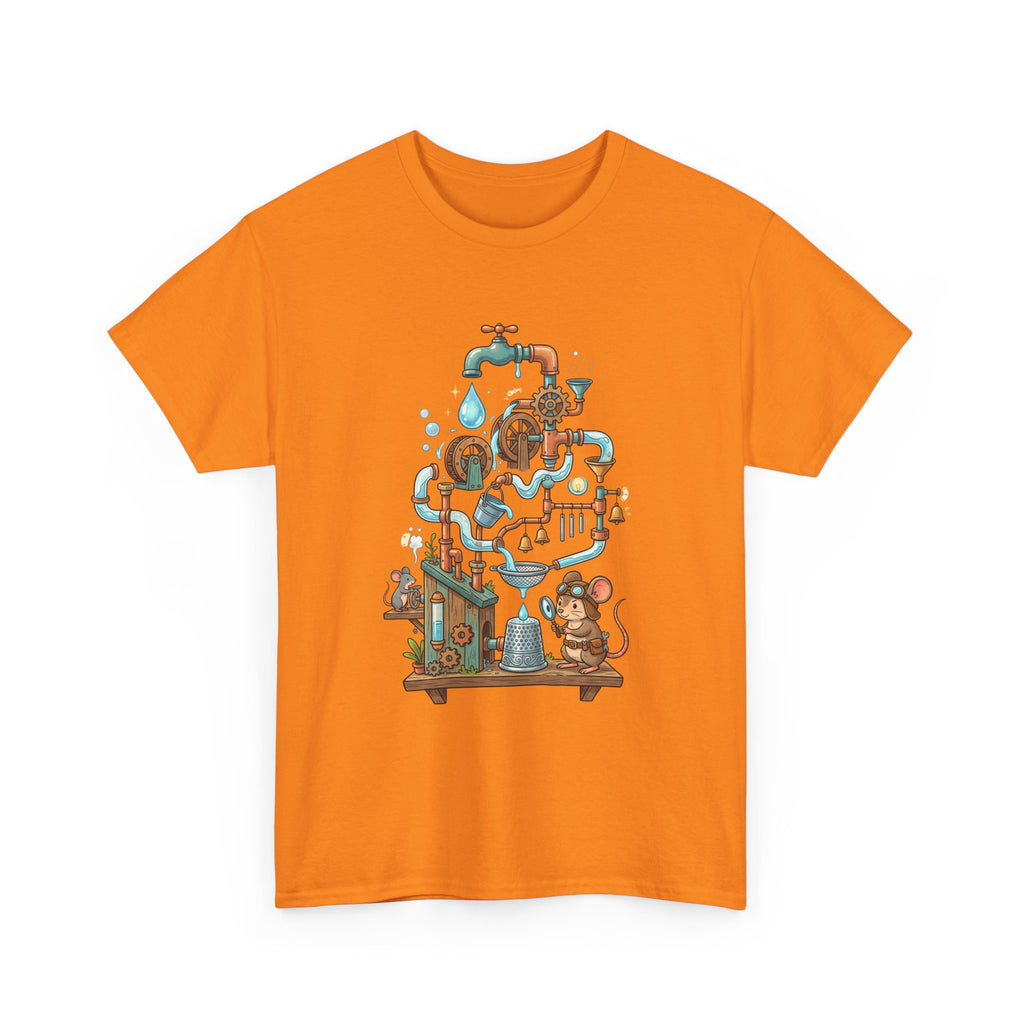 Water Machine T-Shirt — Cute Mouse Contraption Tee