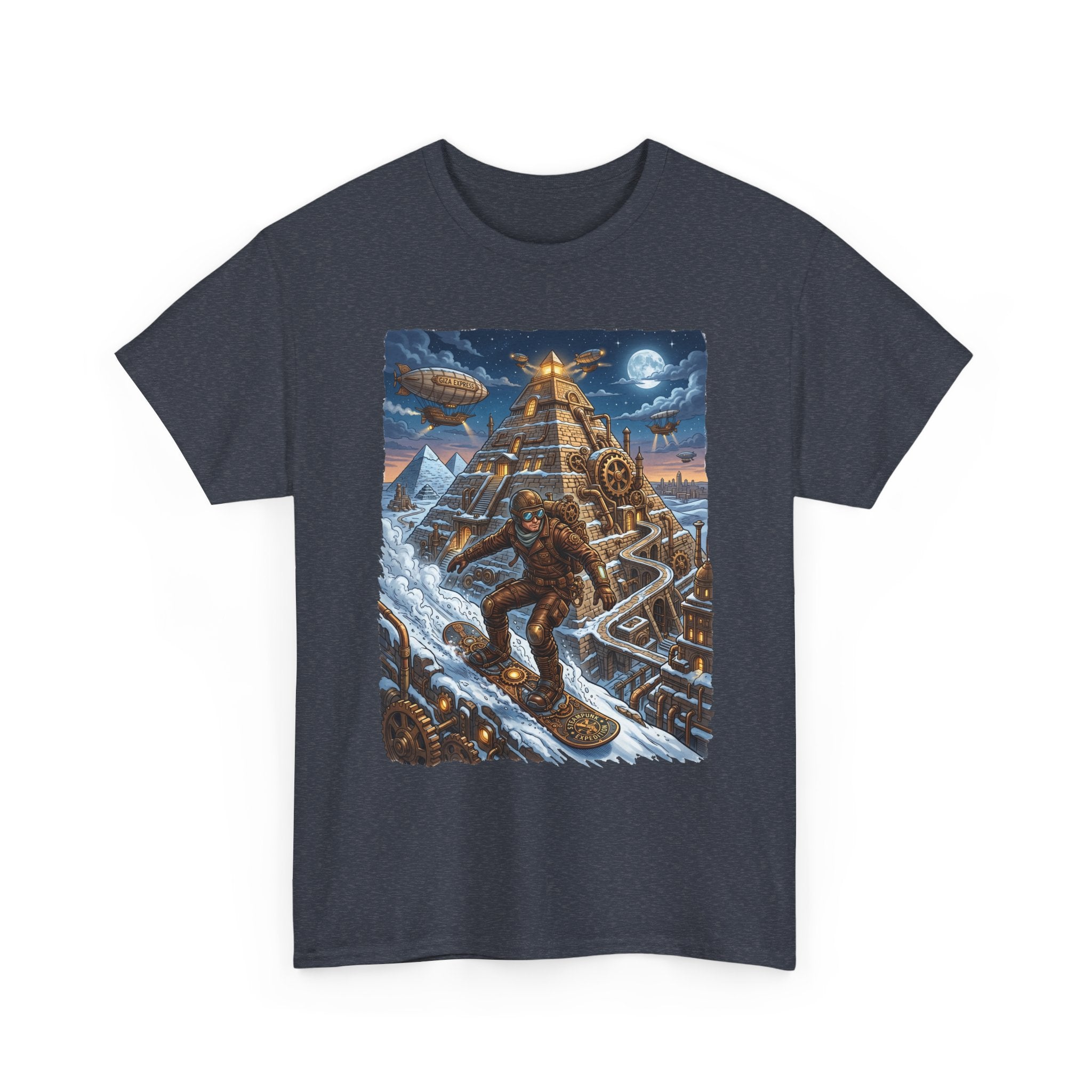 Aztec Pyramid Adventure T-Shirt — Fantasy Explorer Graphic Tee