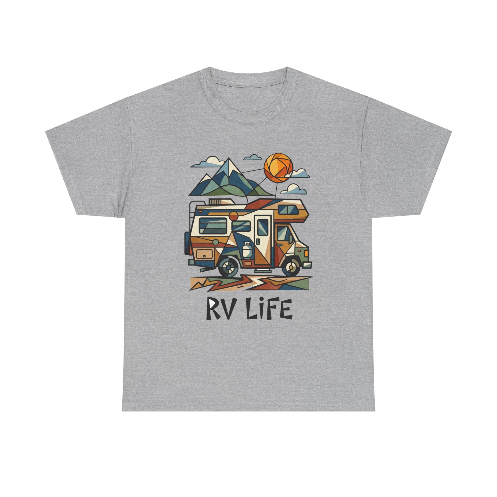RV Life T‑Shirt — Vintage Camper Graphic Tee for RVers & Road Trip Lovers