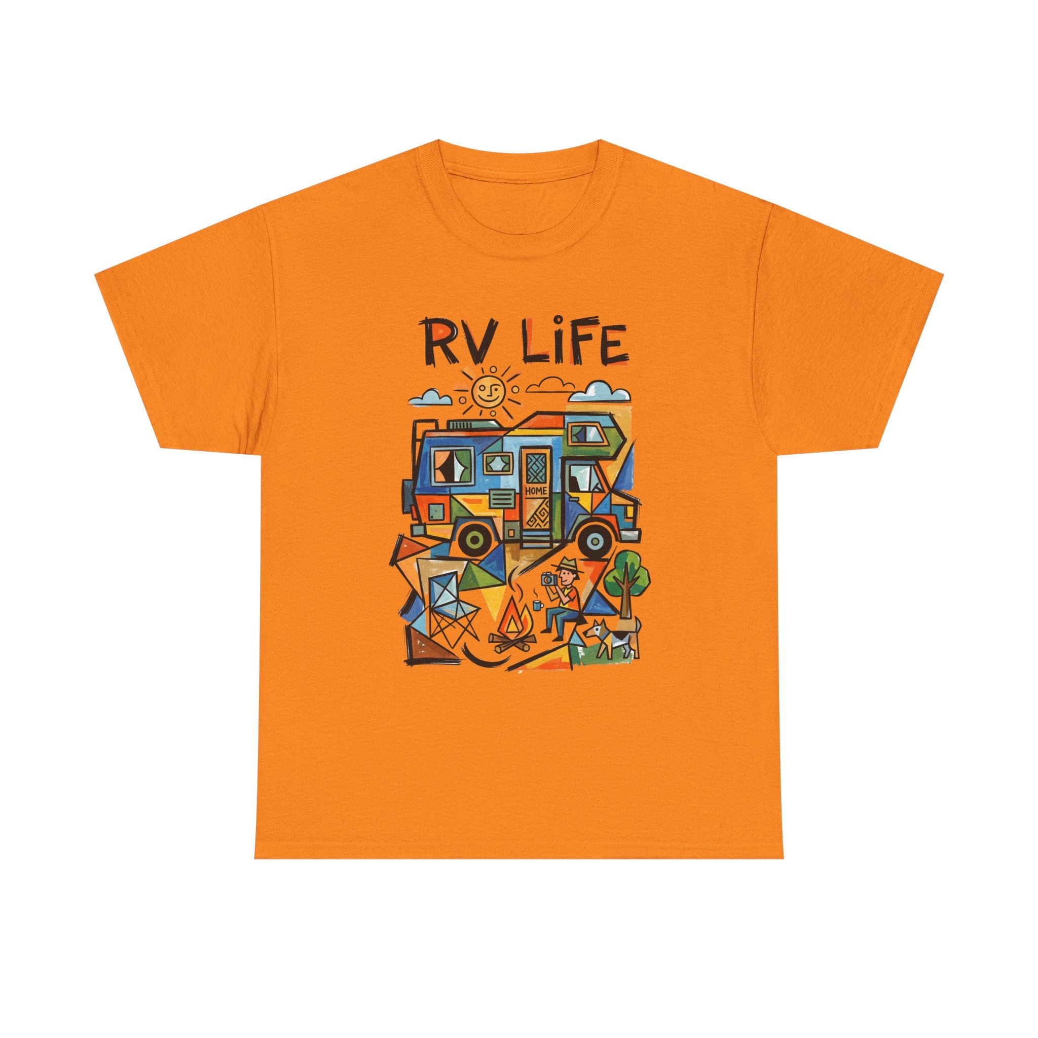 RV Life T-Shirt — Retro Camper Roadtrip Tee for RV Travelers & Campers