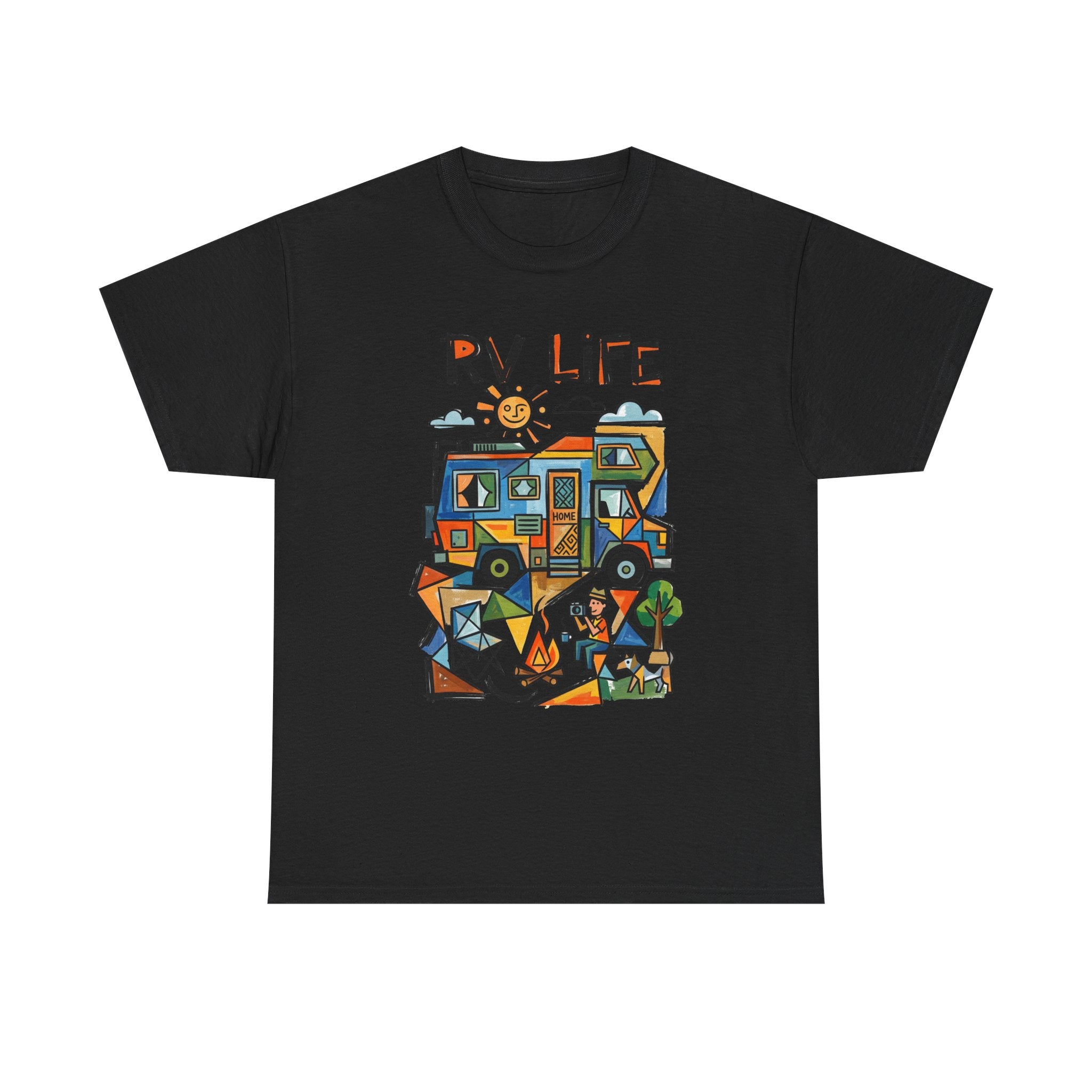 RV Life T-Shirt — Retro Camper Roadtrip Tee for RV Travelers & Campers