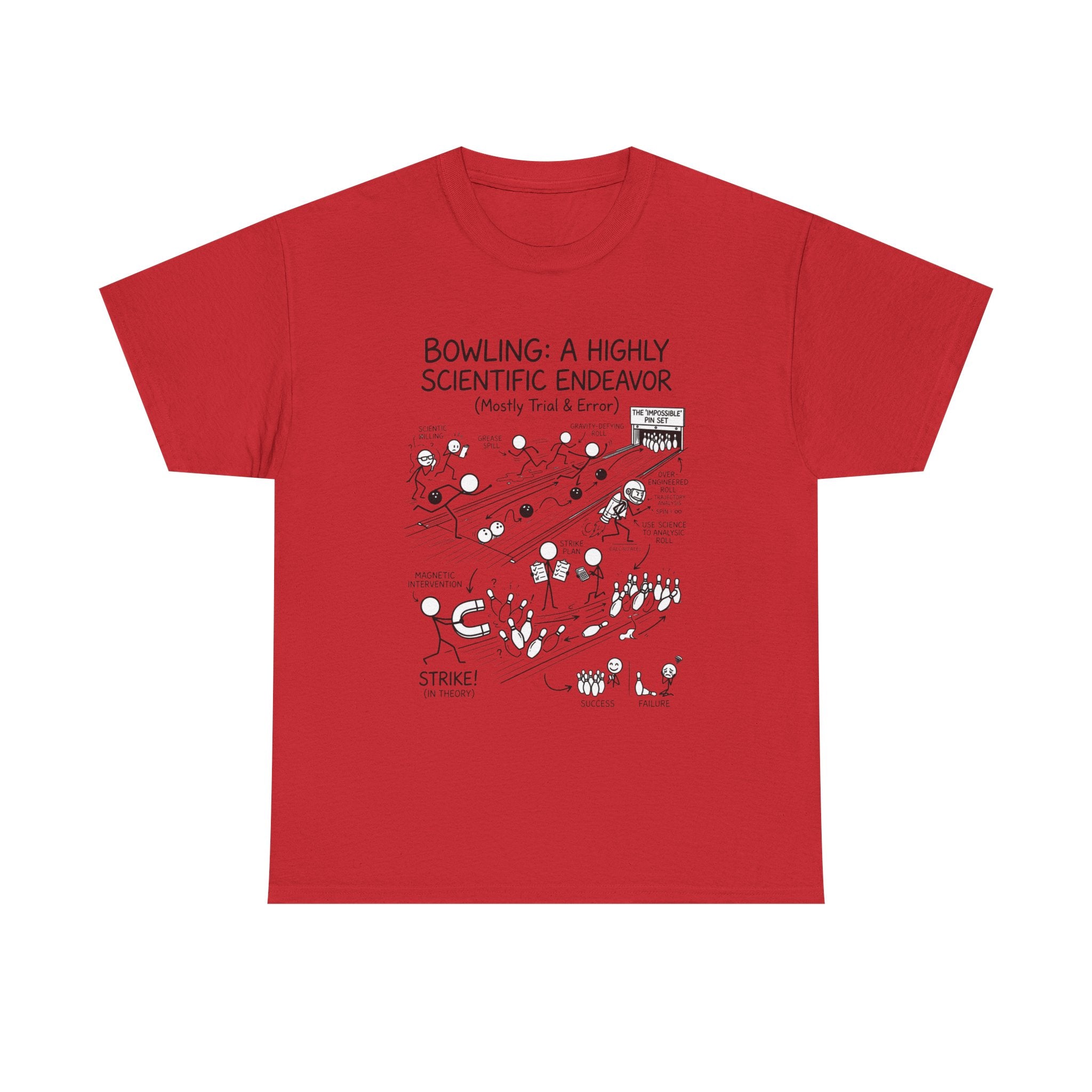 Bowling: A Highly Scientific Endeavor Tee
