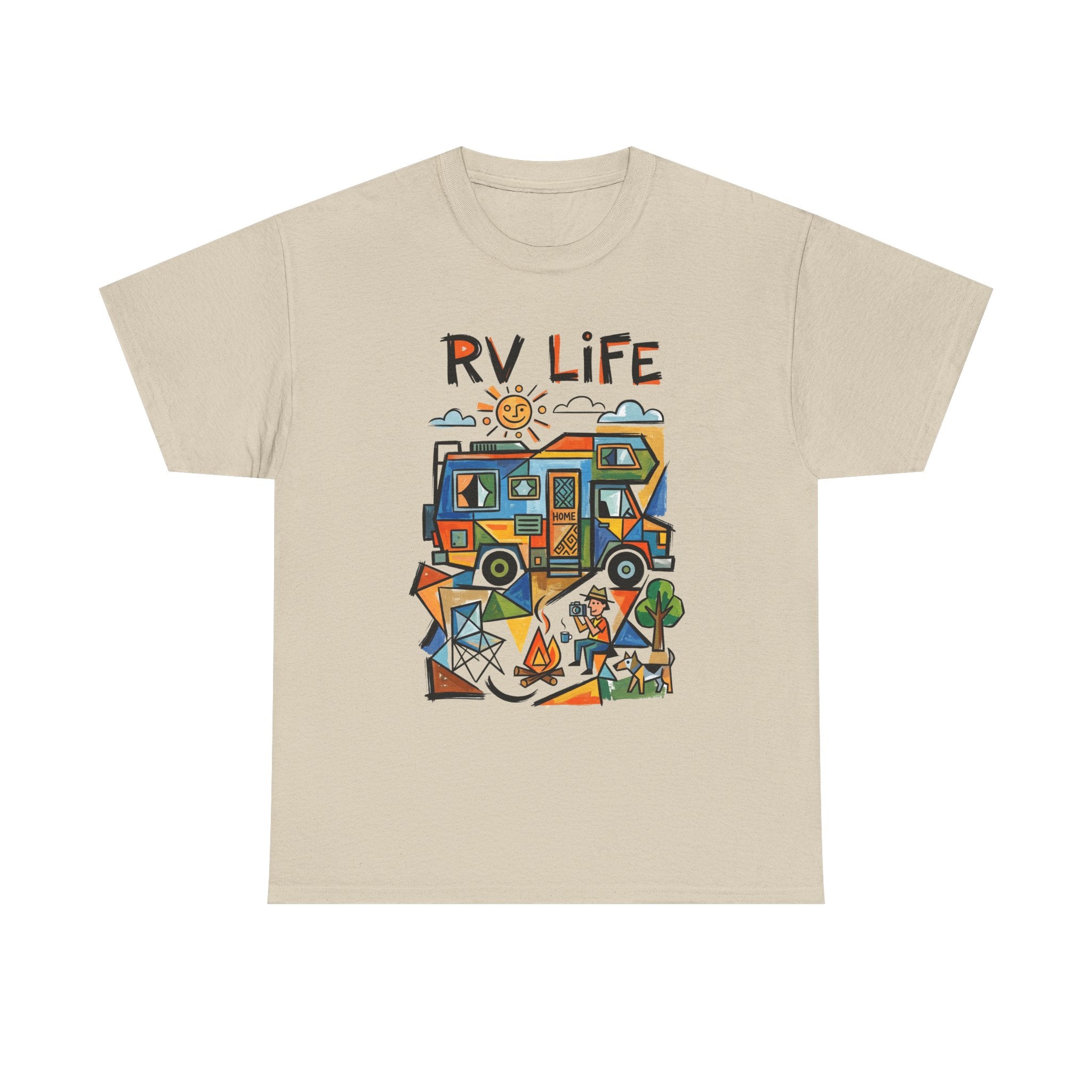 RV Life T-Shirt — Retro Camper Roadtrip Tee for RV Travelers & Campers