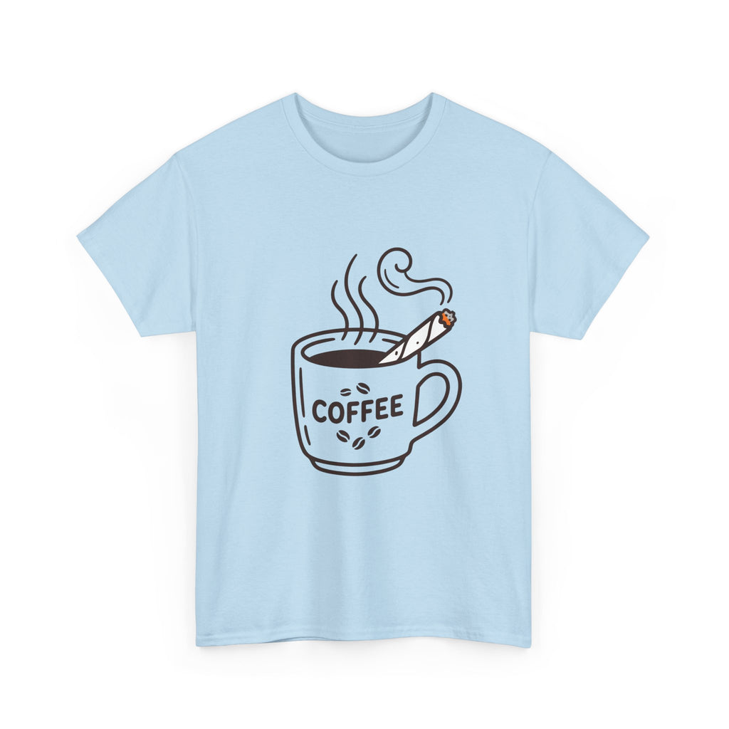 Coffee Cup T-Shirt — Cute Steaming Mug Graphic Tee