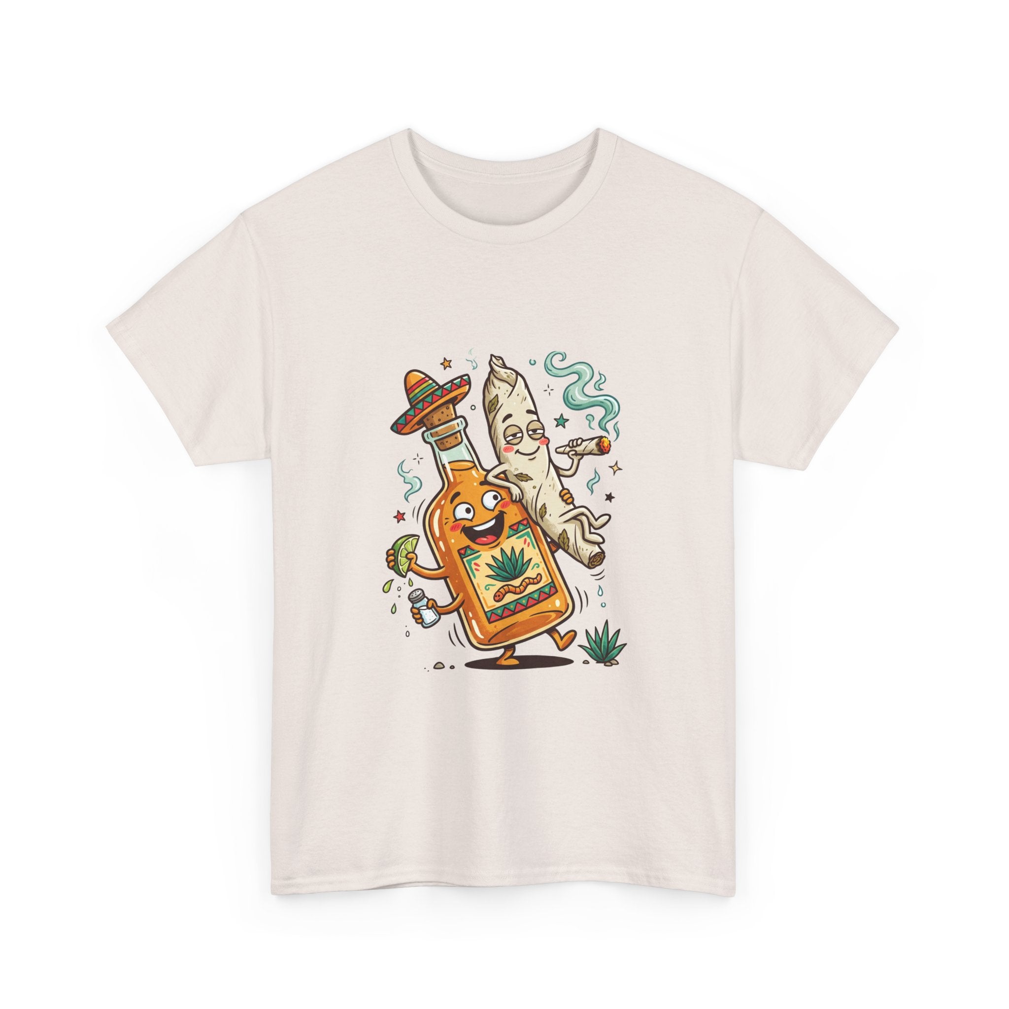 1 Tequila & Taco Dancing T‑Shirt — Funny Mexican Food Party Tee