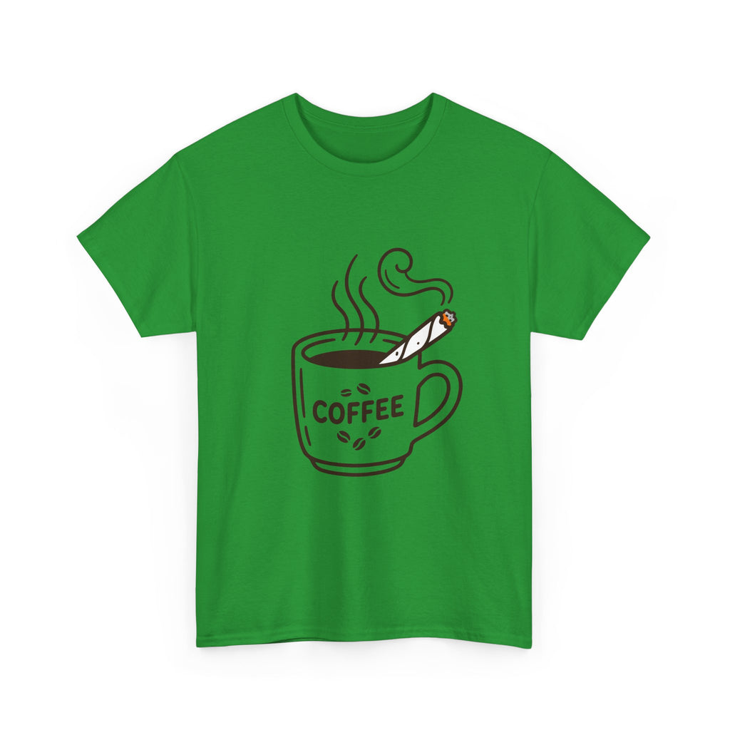 Coffee Cup T-Shirt — Cute Steaming Mug Graphic Tee