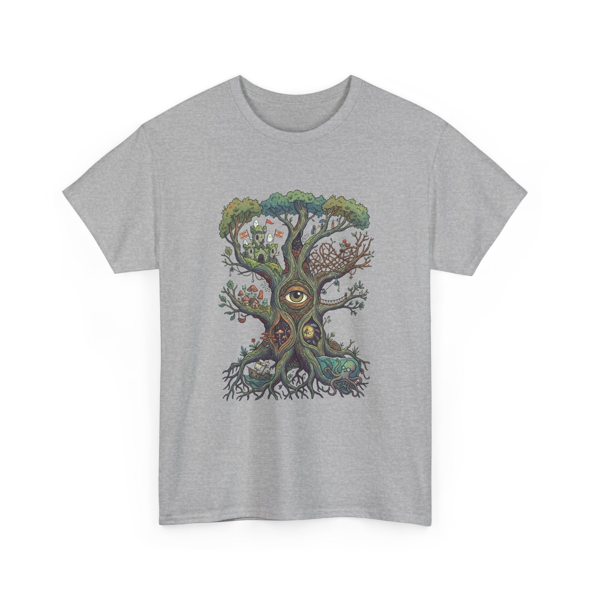 Tree of Life T-Shirt — Mystical Woodland Nature Graphic Tee