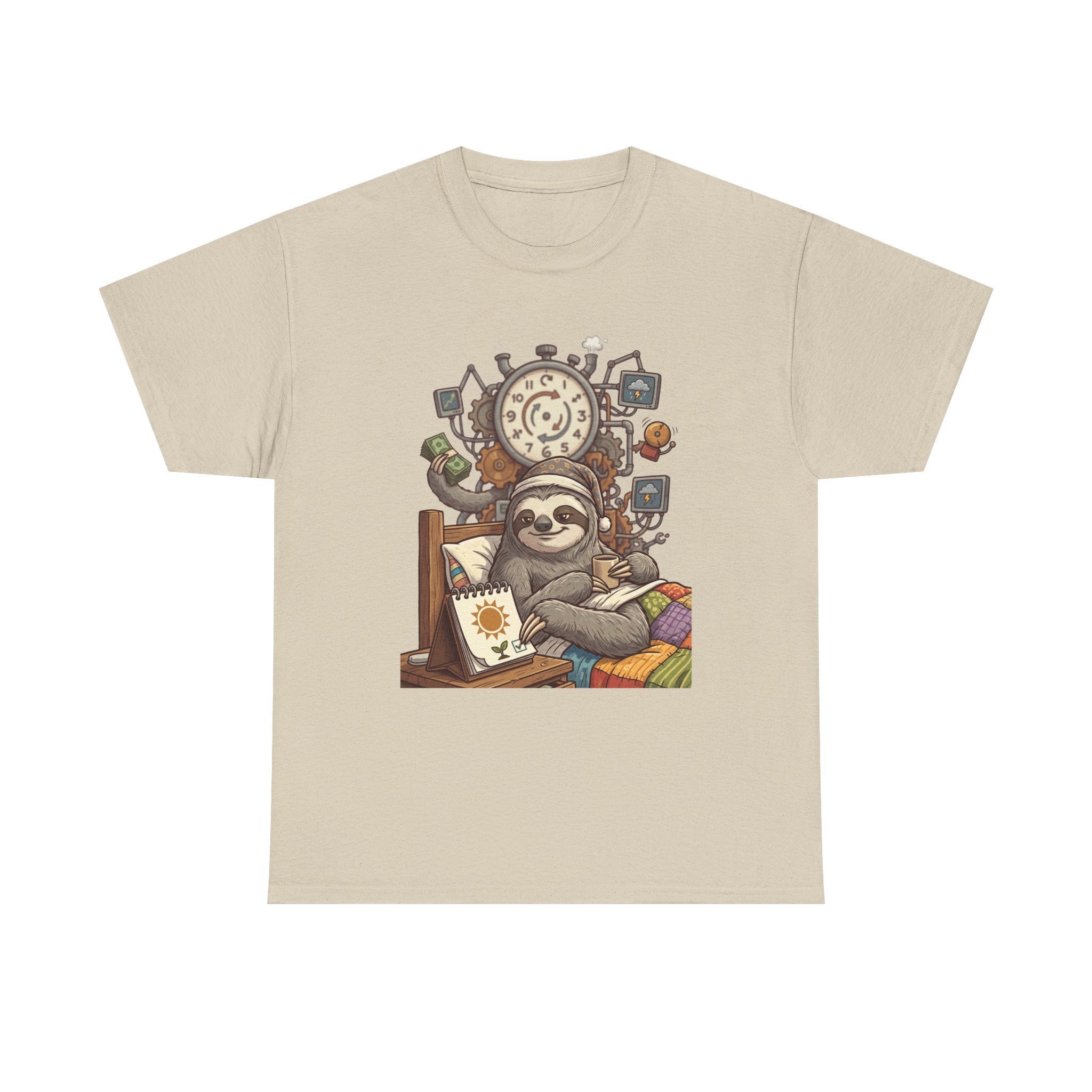 Sloth Cozy Vibes T‑Shirt