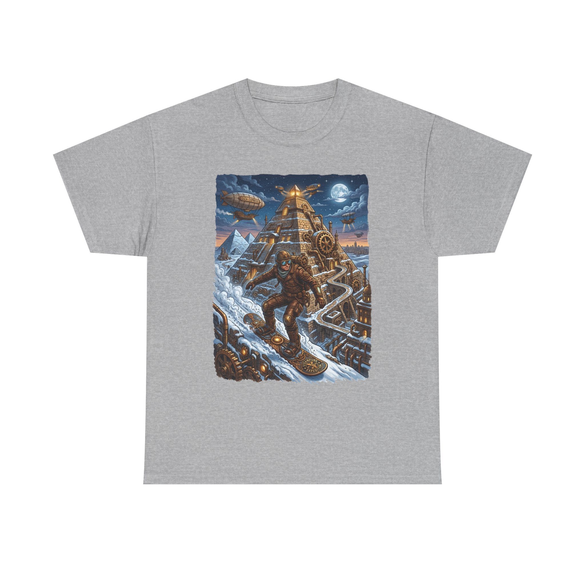 Aztec Pyramid Adventure T-Shirt — Fantasy Explorer Graphic Tee