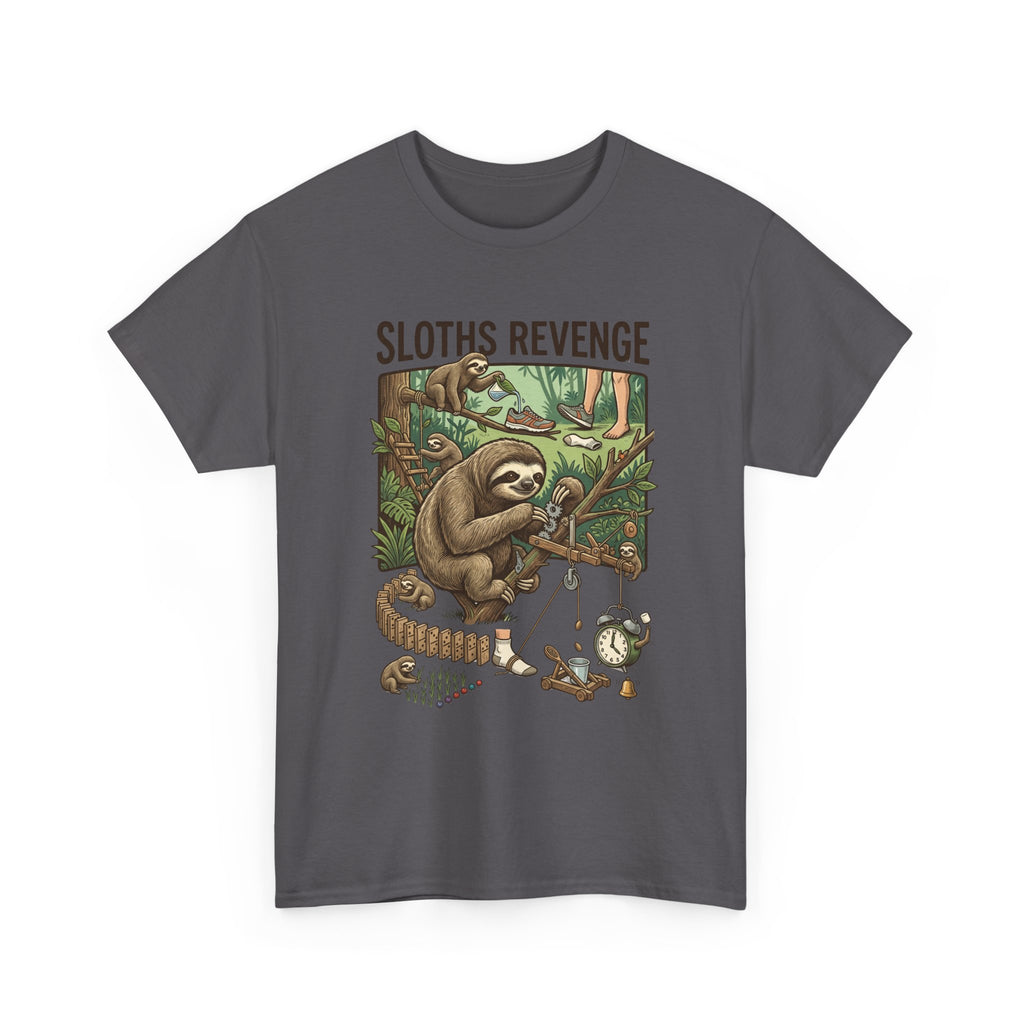 Sloths Revenge T-Shirt — Funny Retro Sloth Graphic Tee