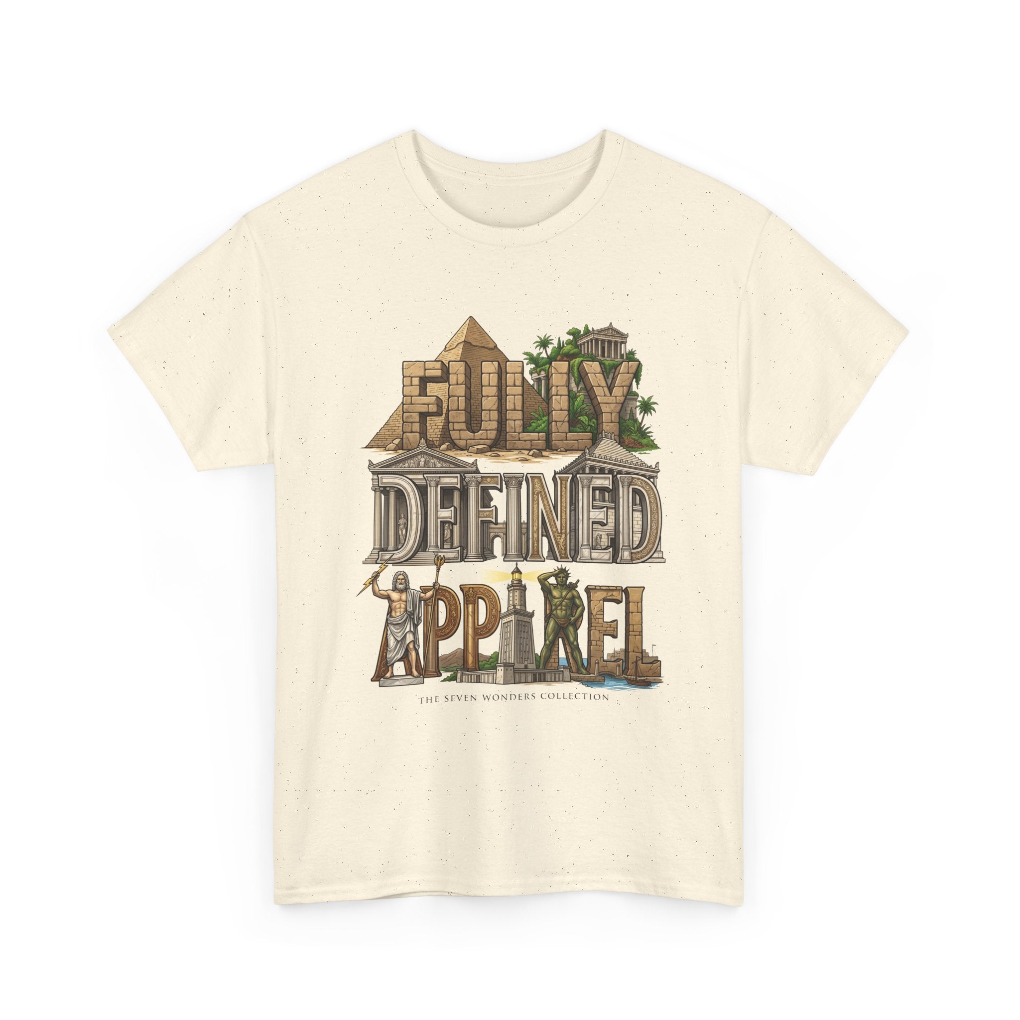 Fully Defined Apparel Vintage Typography Tee