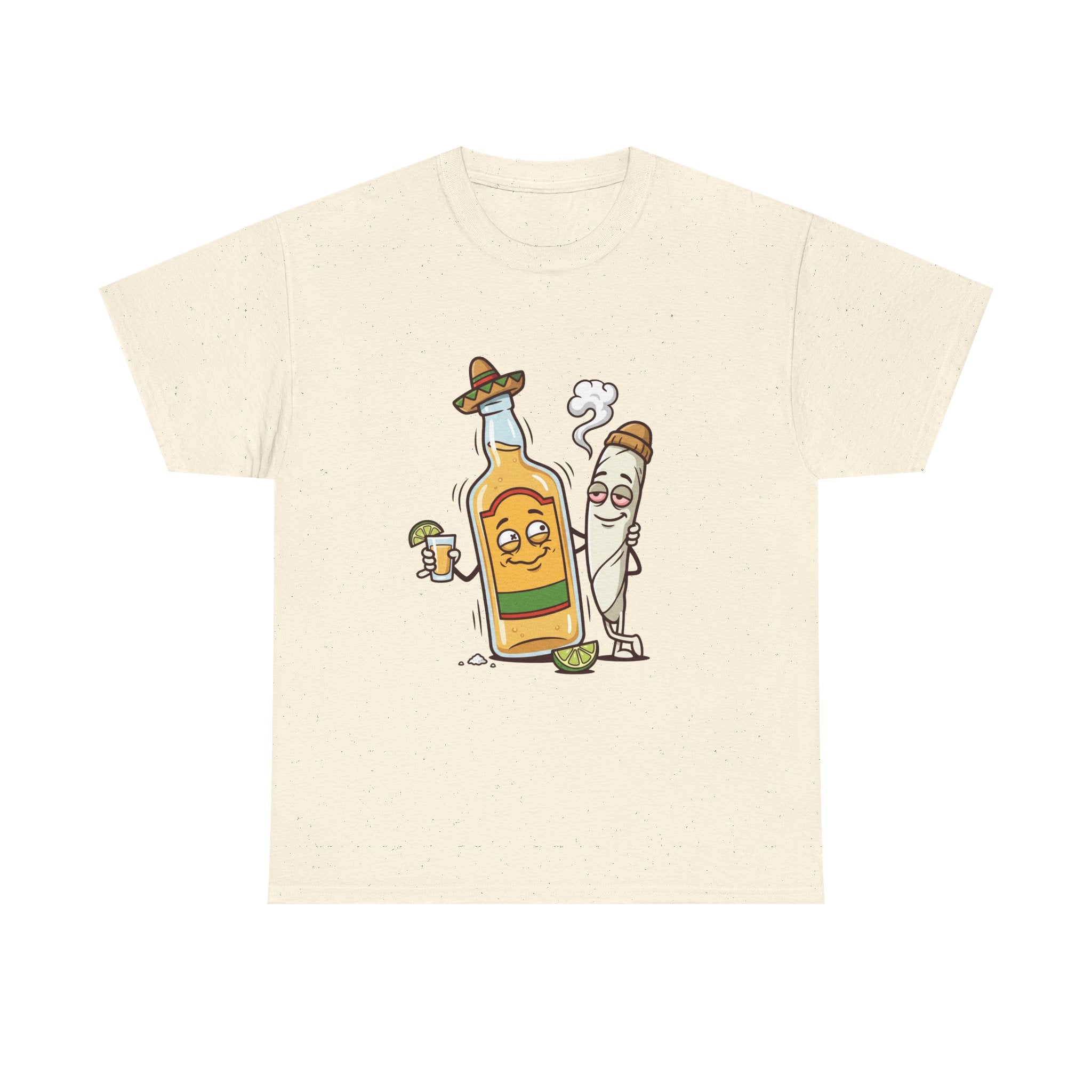 Tequila & Joint Funny Graphic Tee