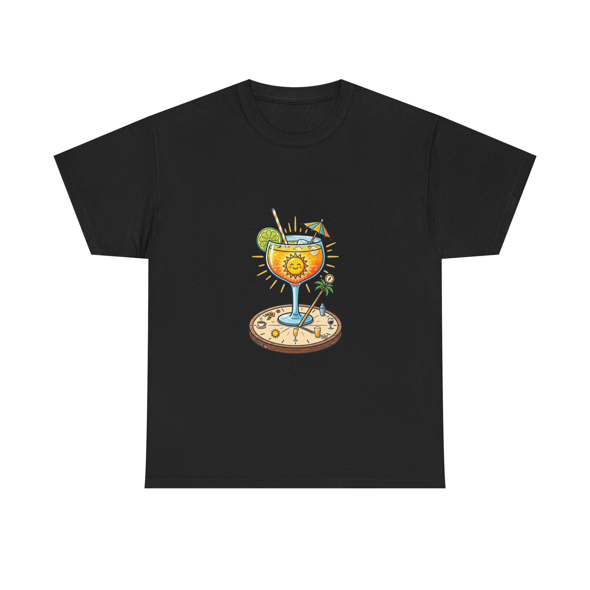 T-Shirt — Tropical Cocktail Beach Graphic Tee