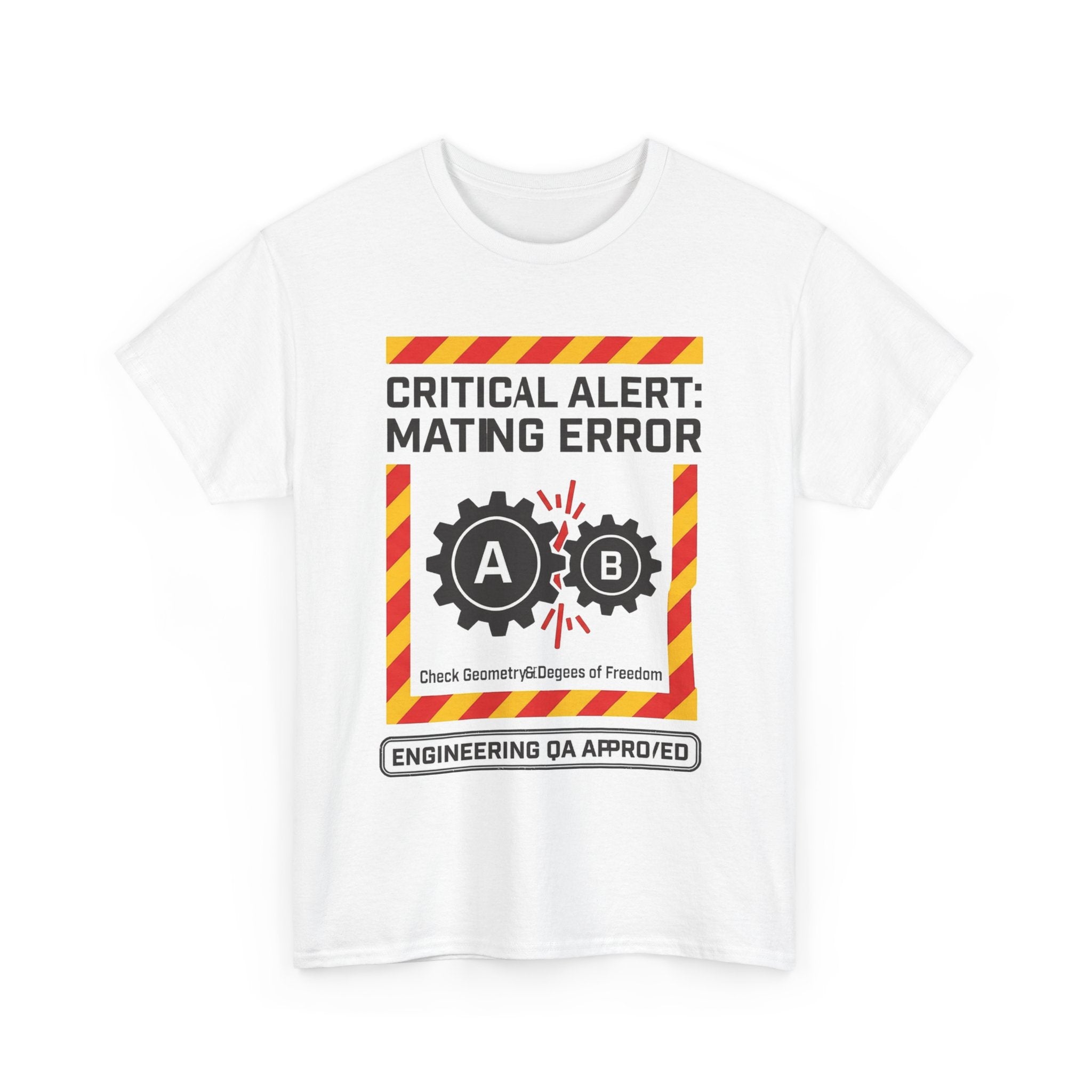 Mating Error T‑Shirt — Funny Engineering QA Alert Tee