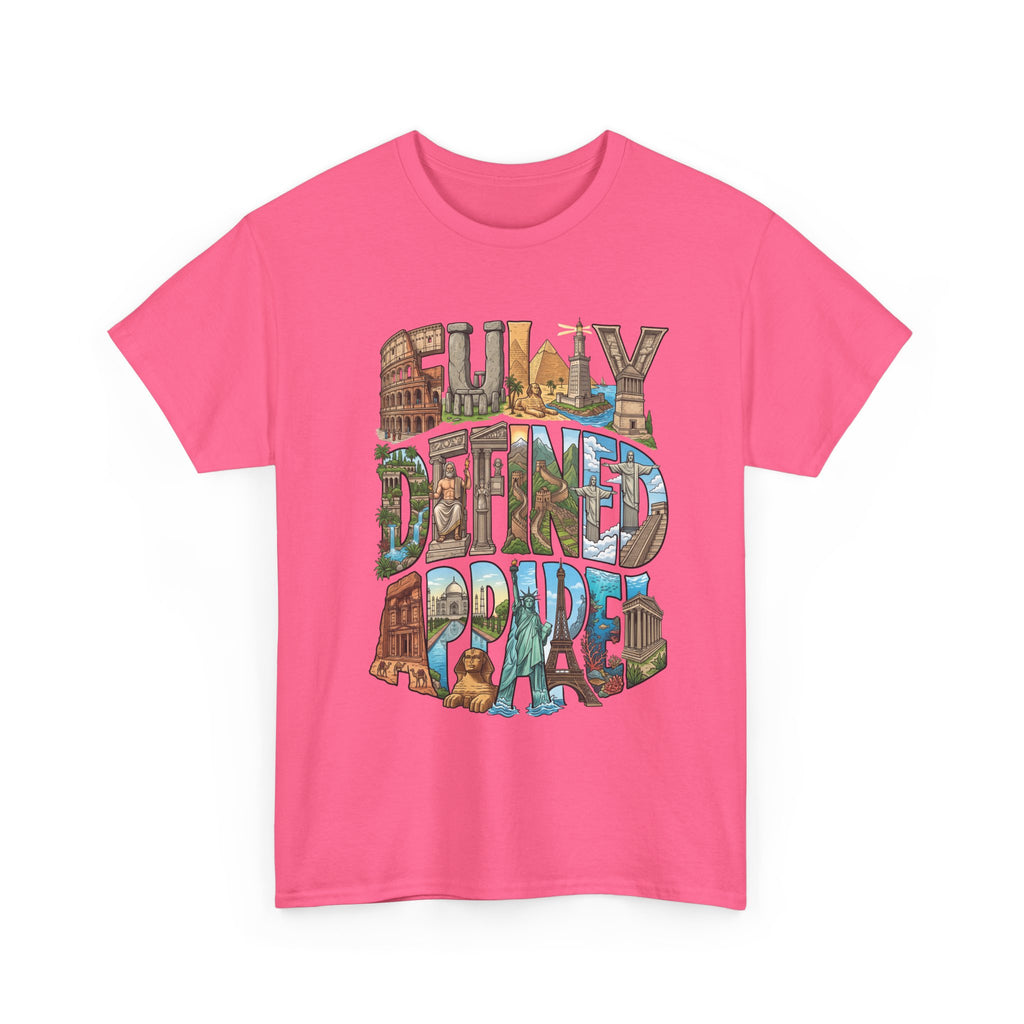 Fully Defined Apparel T‑Shirt — Retro Travel Illustration Tee