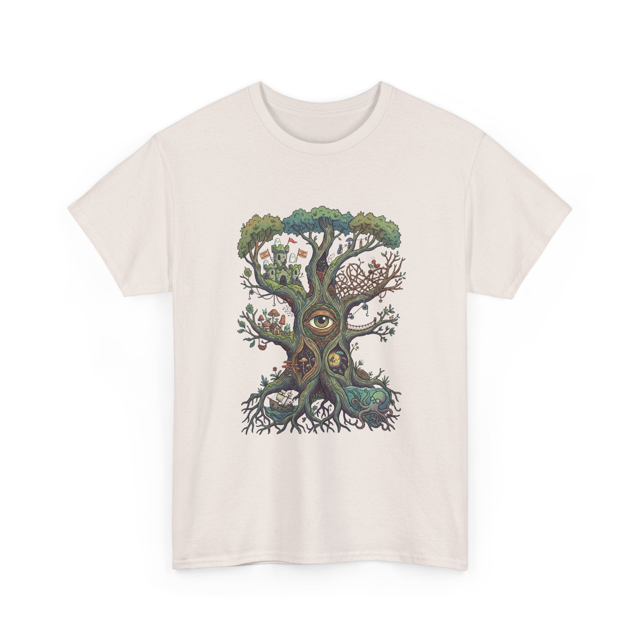 Tree of Life T-Shirt — Mystical Woodland Nature Graphic Tee