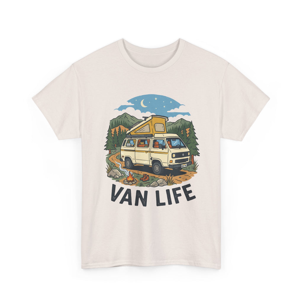 Van Life Tee — Vintage Camper Graphic T-Shirt