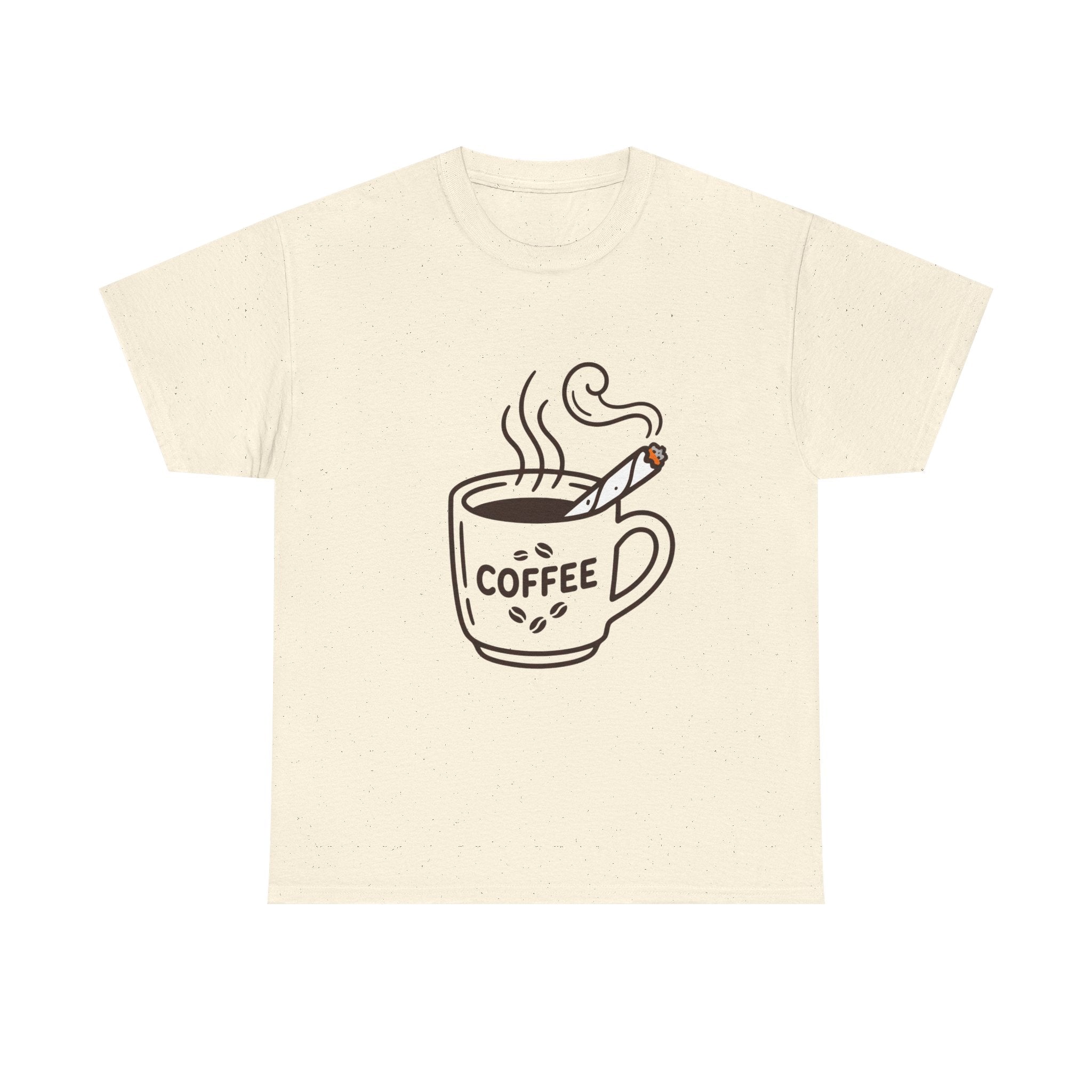 Coffee Cup T-Shirt — Cute Steaming Mug Graphic Tee