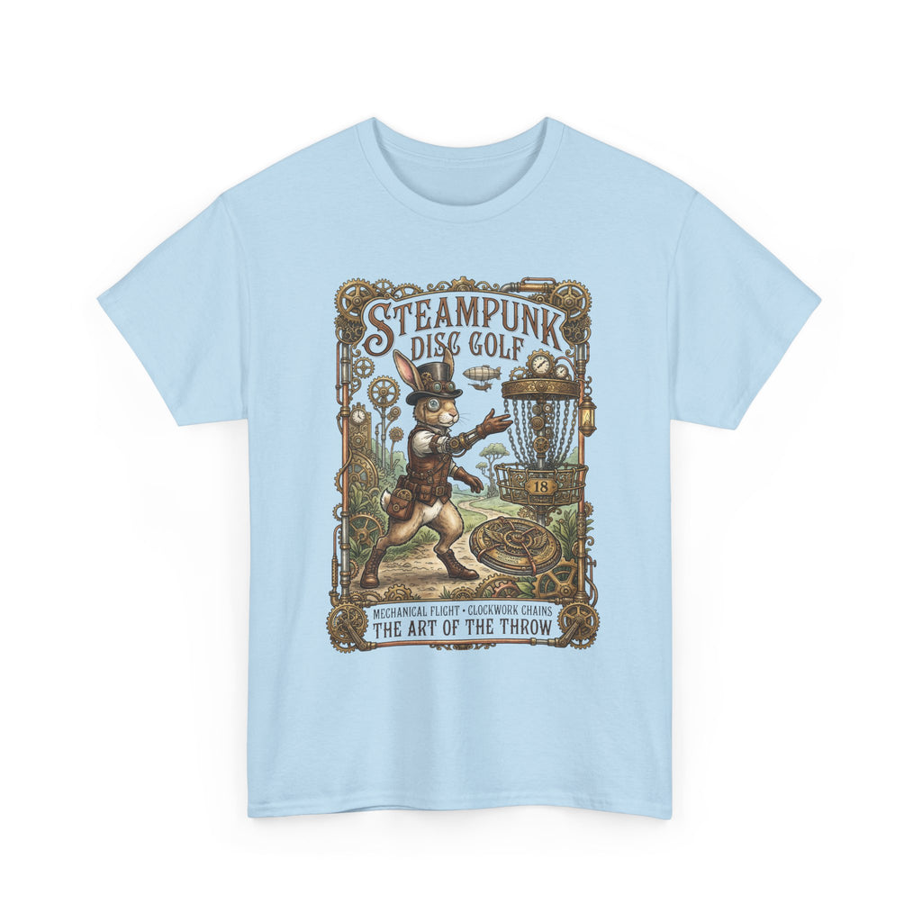 Steampunk Disc Golf T-Shirt — Vintage Victorian Throw Art Tee