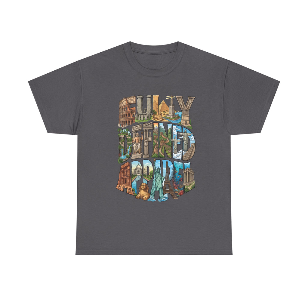 Fully Defined Apparel T‑Shirt — Retro Travel Illustration Tee