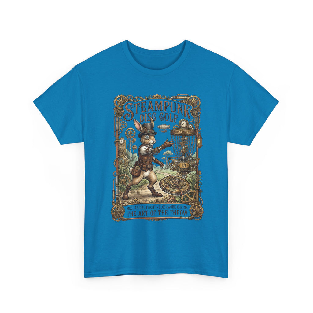 Steampunk Disc Golf T-Shirt — Vintage Victorian Throw Art Tee