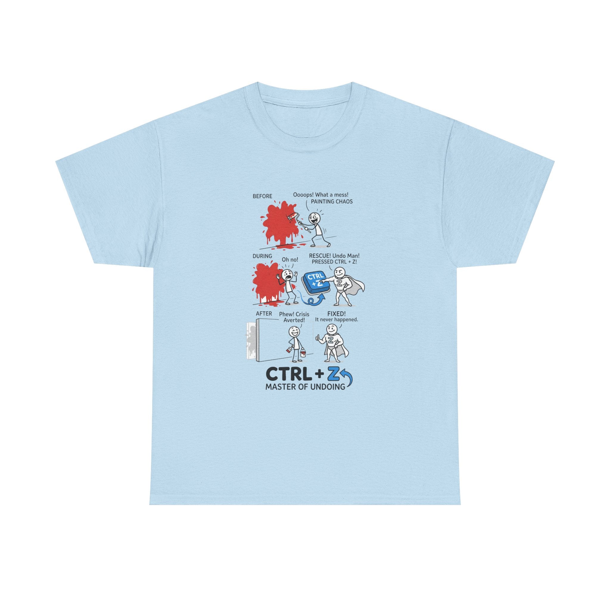 CTRL + Z Master of Undoing T-Shirt