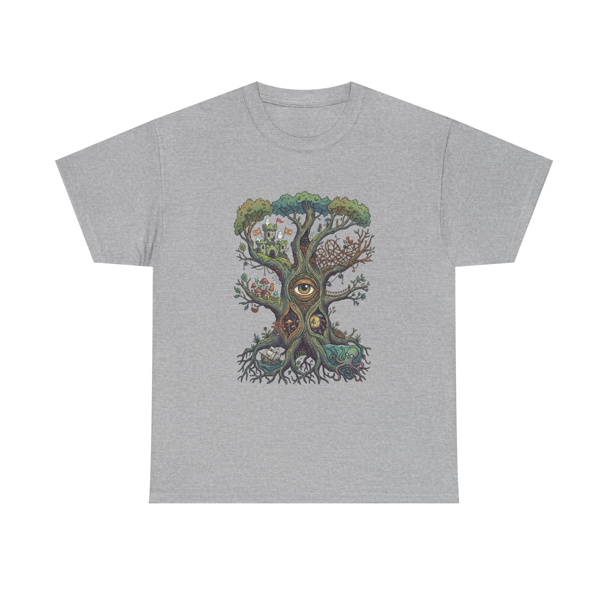 Tree of Life T-Shirt — Mystical Woodland Nature Graphic Tee