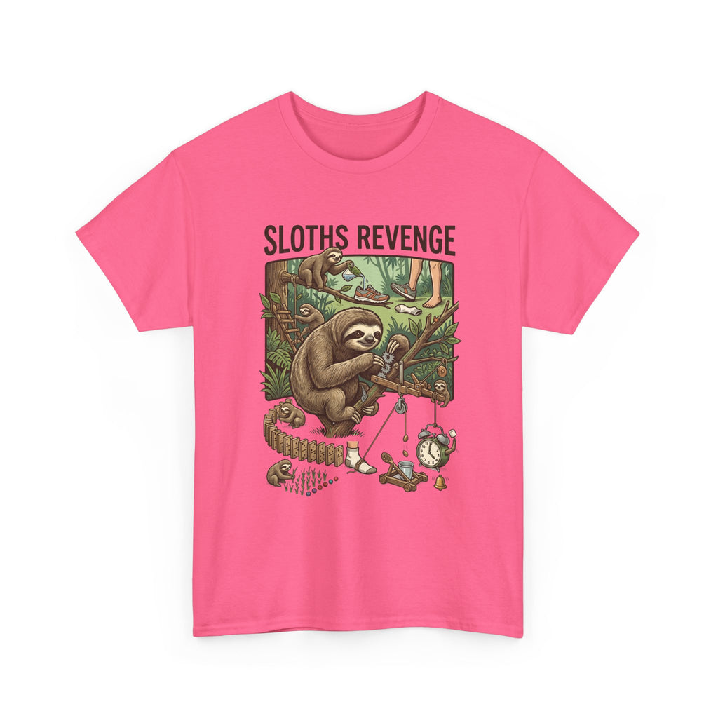 Sloths Revenge T-Shirt — Funny Retro Sloth Graphic Tee