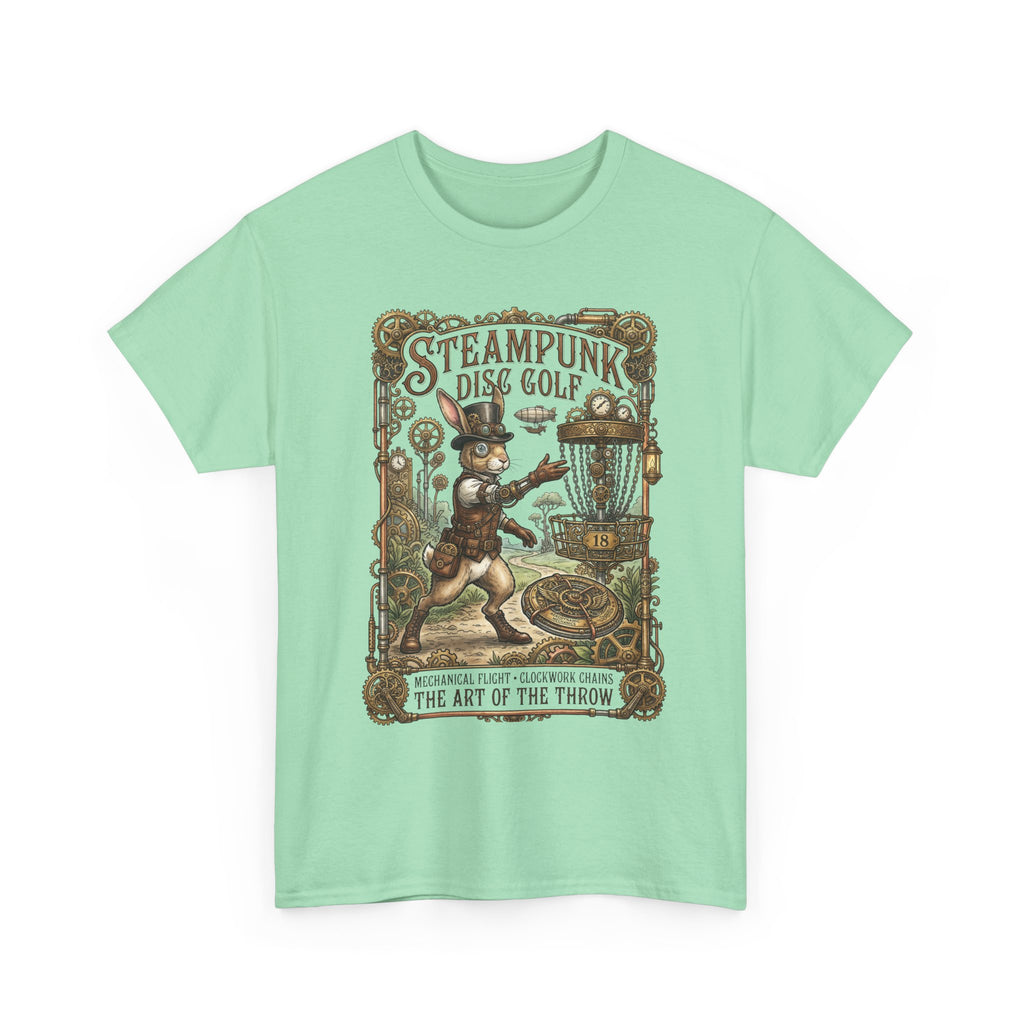 Steampunk Disc Golf T-Shirt — Vintage Victorian Throw Art Tee