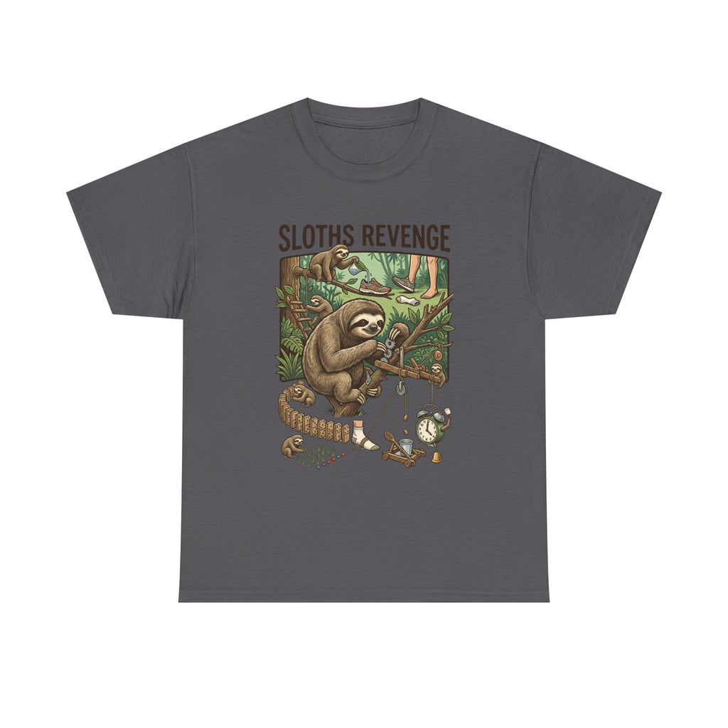 Sloths Revenge T-Shirt — Funny Retro Sloth Graphic Tee