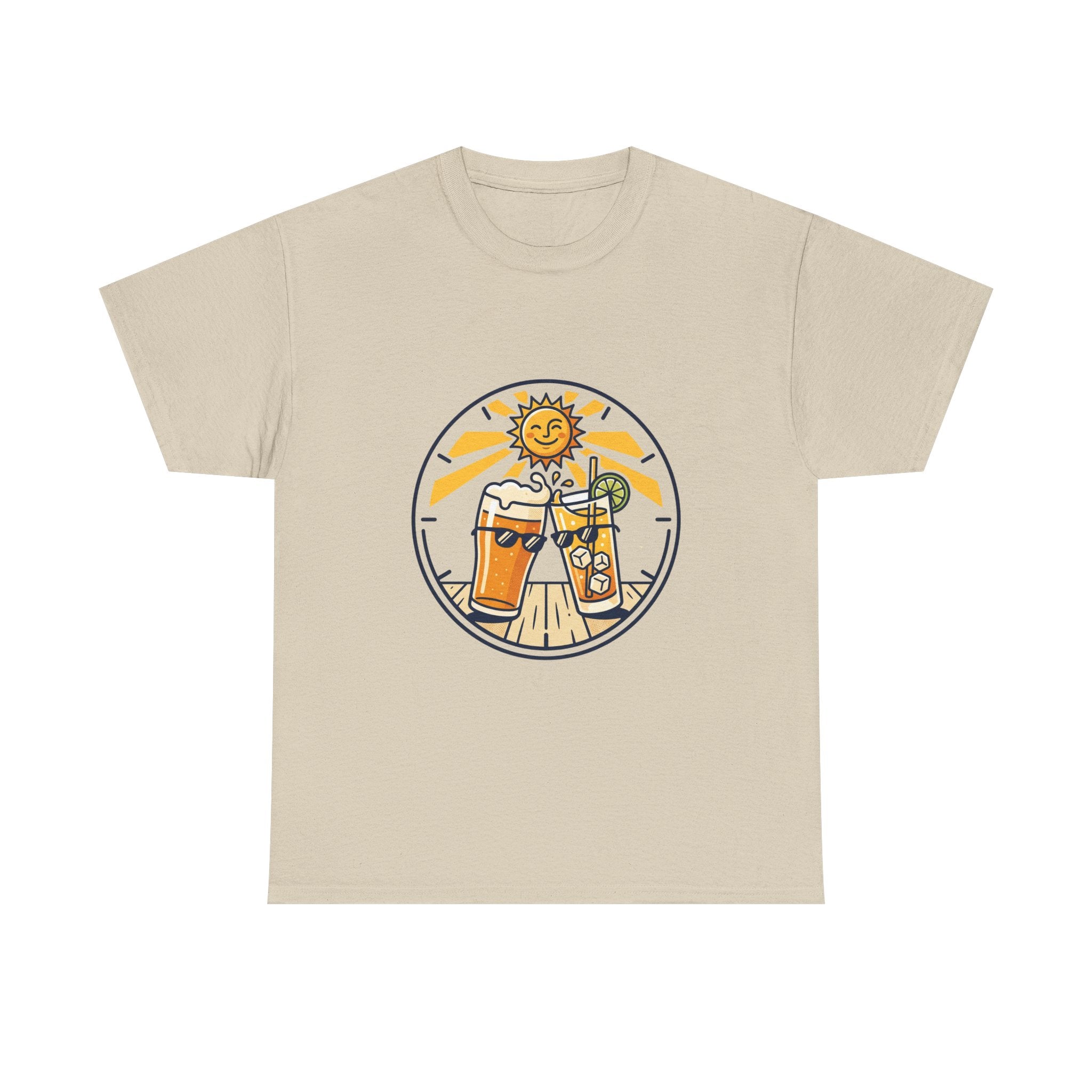Day Drinking T-Shirt — Sunny Beach Drinks Graphic Tee