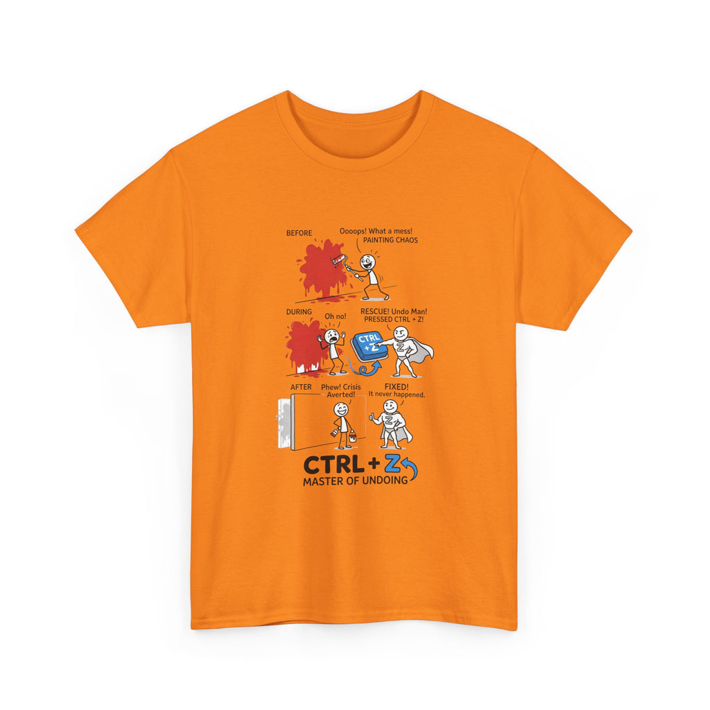 CTRL + Z Master of Undoing T-Shirt