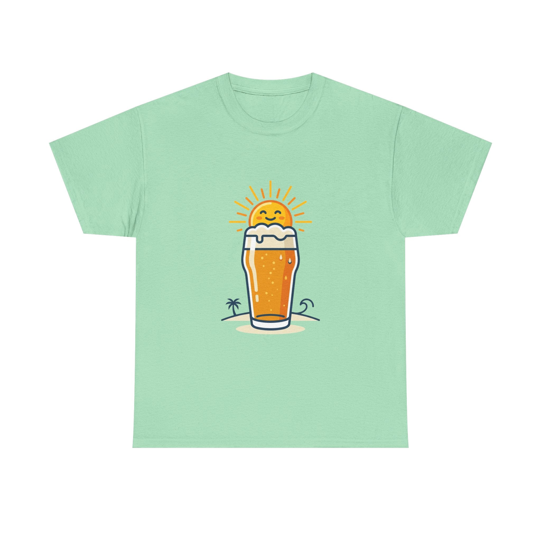 Beer Sun Tee — Sunny Beach Beer Graphic T-Shirt