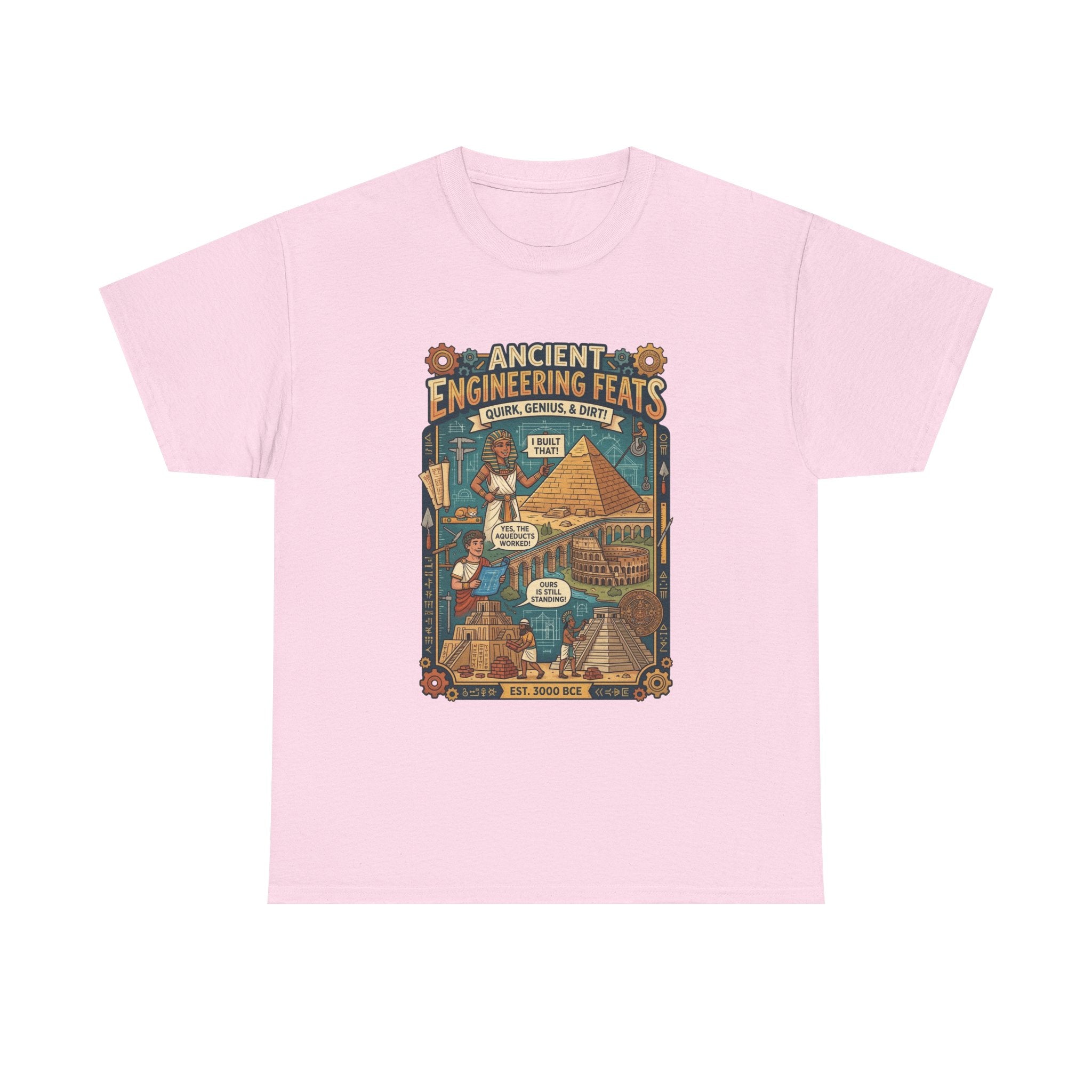 Ancient Engineering Feats Tee Pyramid