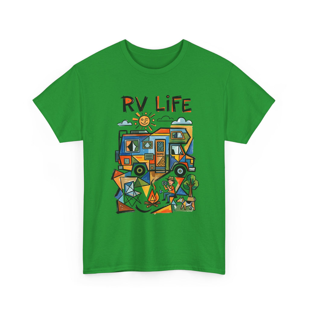 RV Life T-Shirt — Retro Camper Roadtrip Tee for RV Travelers & Campers