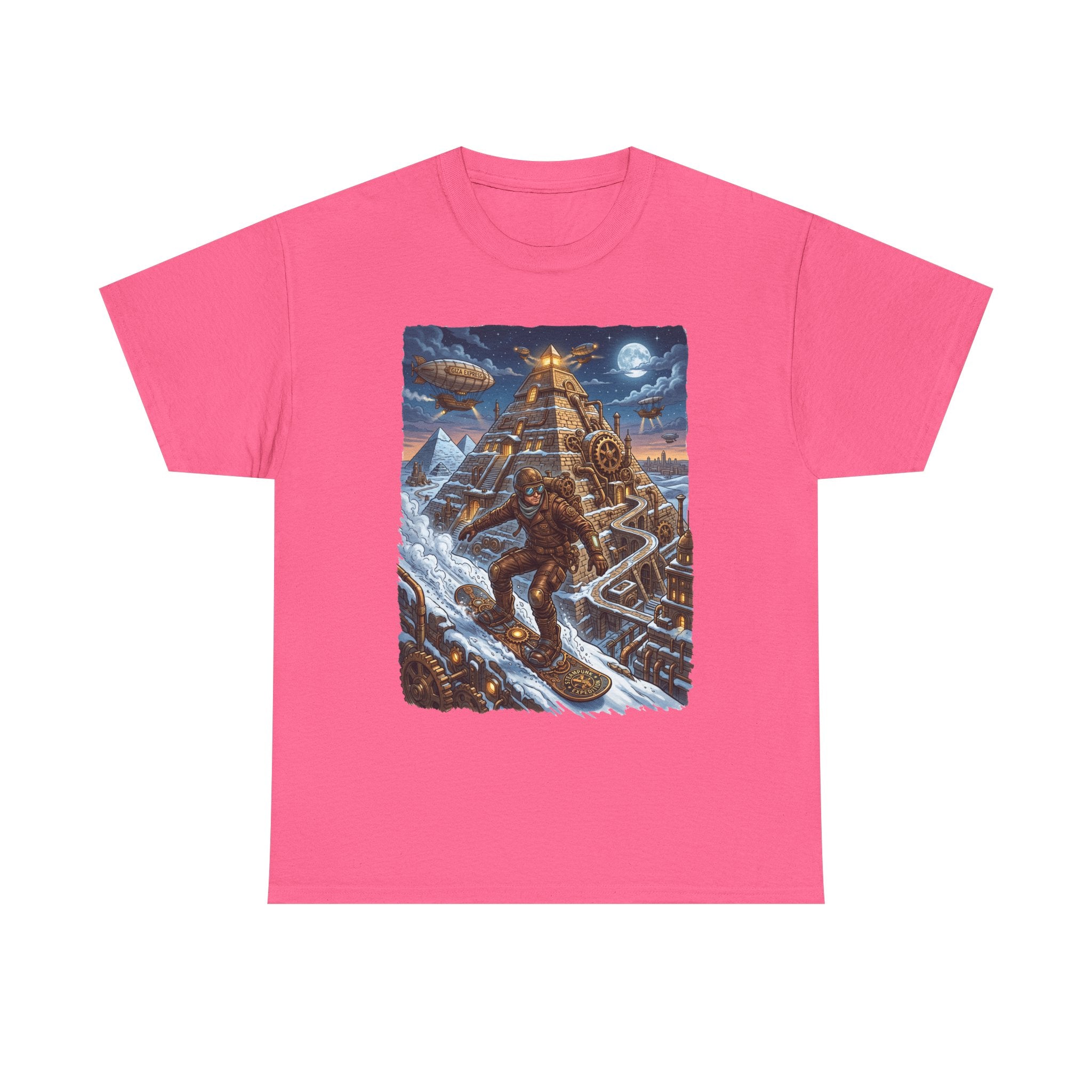 Aztec Pyramid Adventure T-Shirt — Fantasy Explorer Graphic Tee